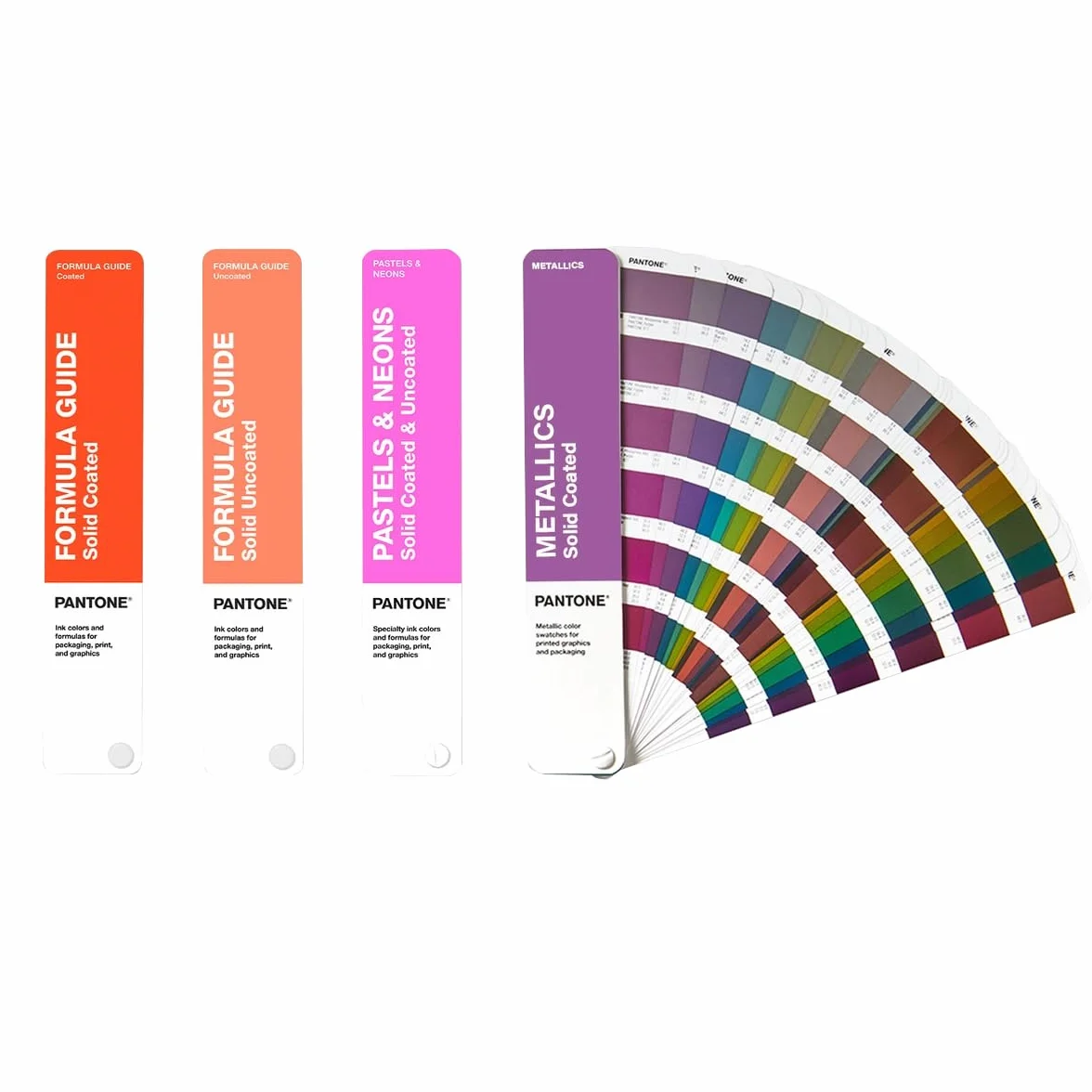Pantone GP1605B Solid Guide Set - Formula Guide couché et non couché & classeurs d'échantillons Solid Chips