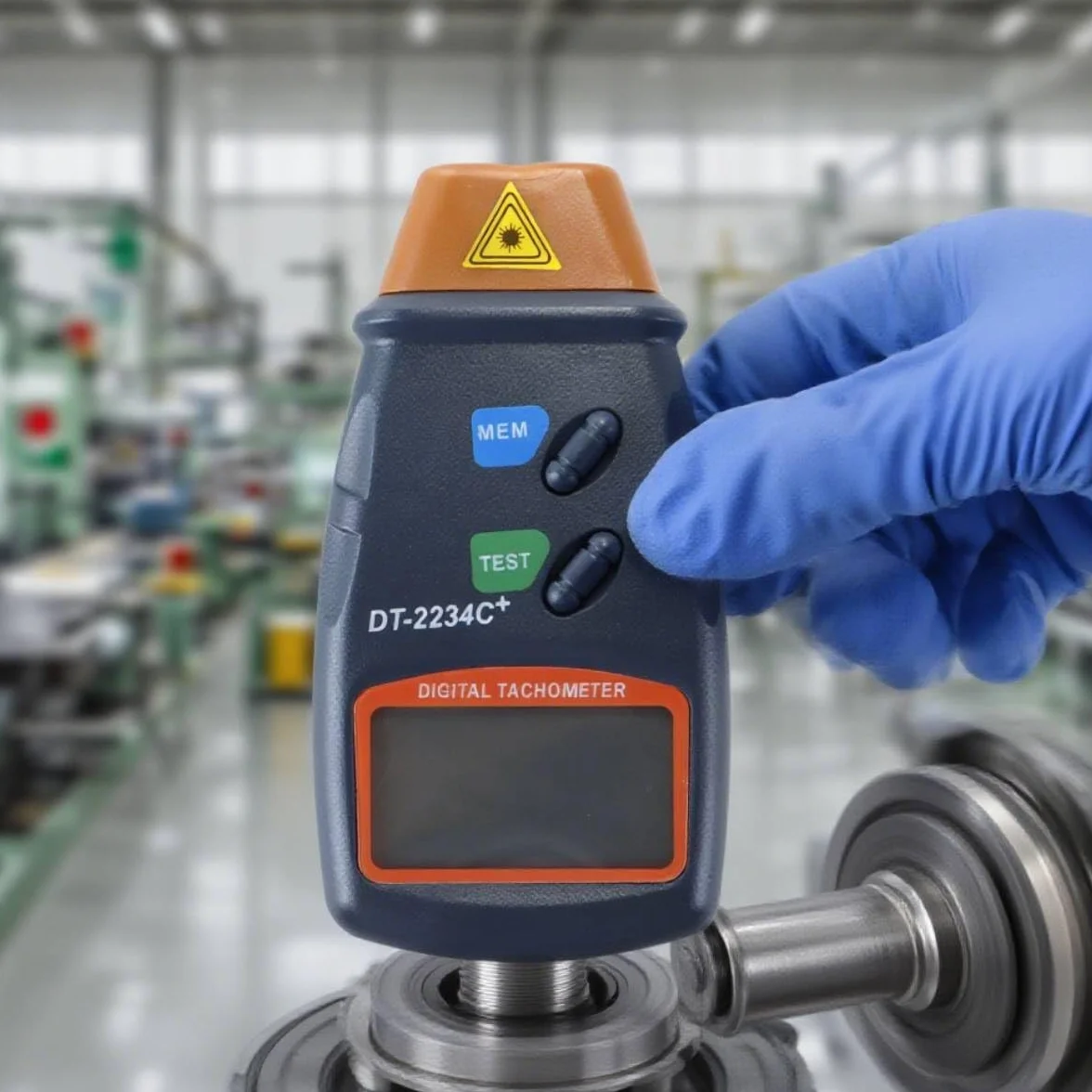 Numérique Laser Tachymètre sans contact RPM Tach