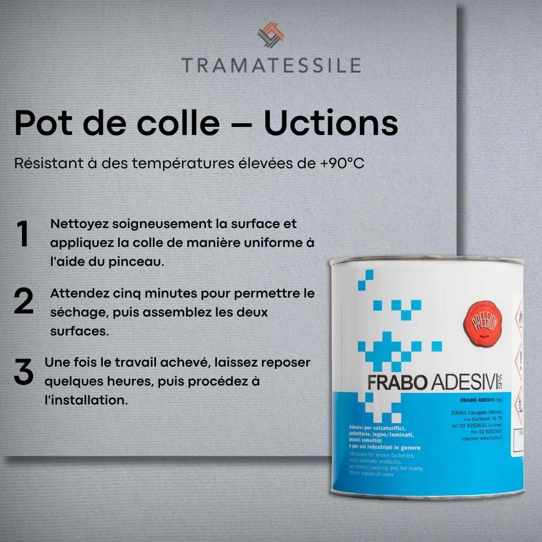 Kit Reparation Ciel de Toit Voiture avec Colle pour Tissu - Modele Vellours - Personnalisez Votre Tissu