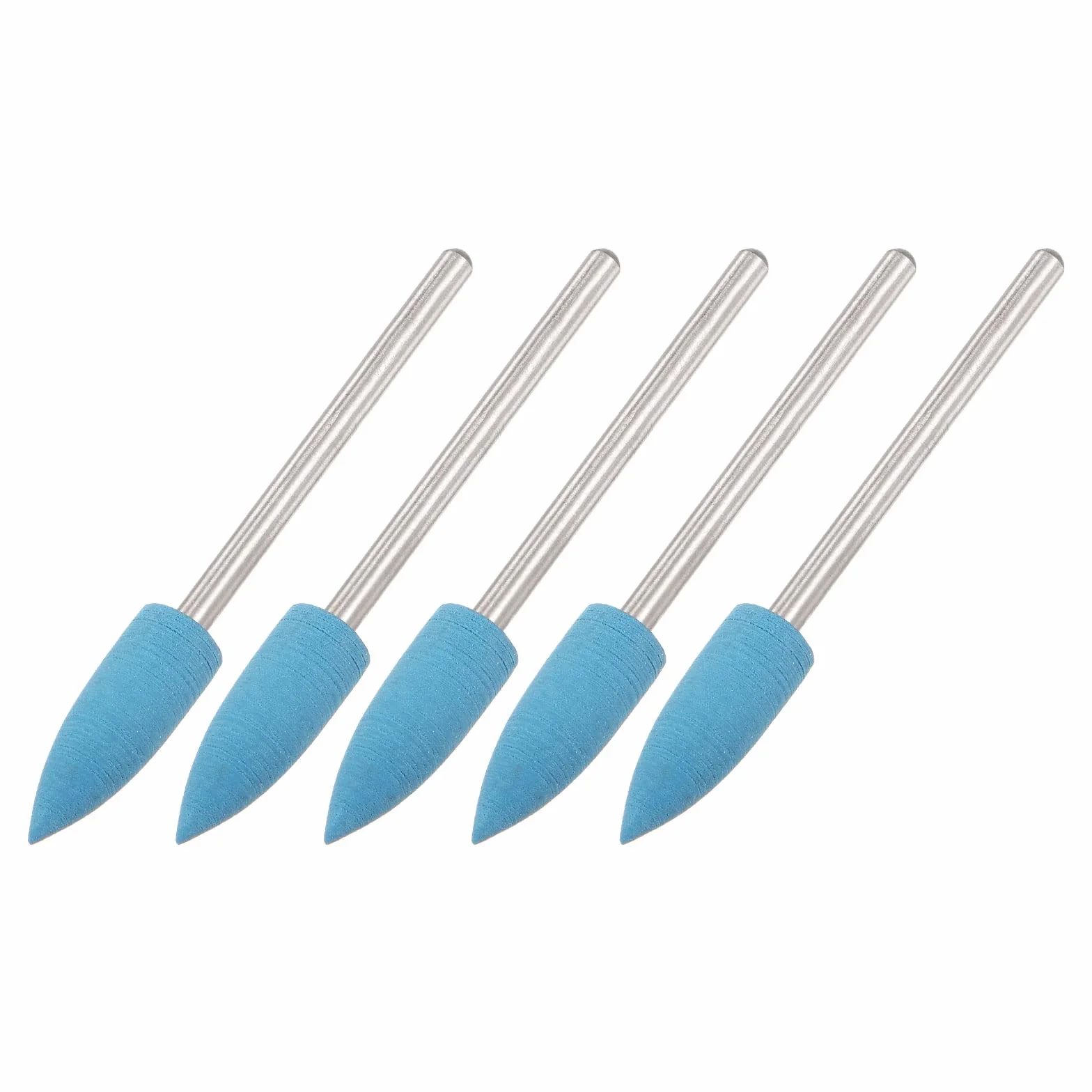 5Pcs Silicone Roue de Polissage 2000 Grains 6mm pour Outil Rotatif