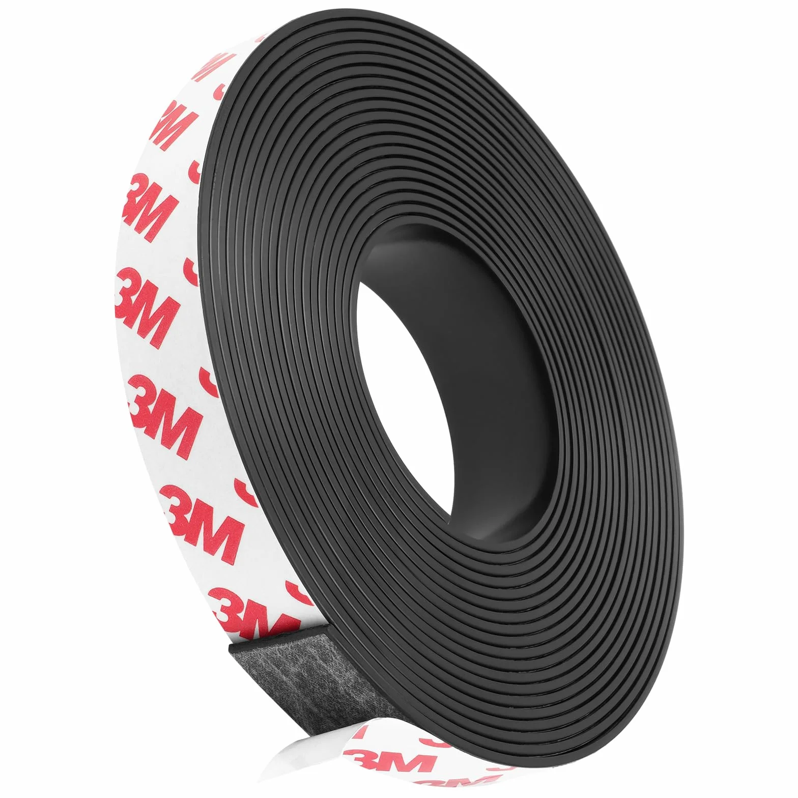 Flintronic Bande Magnétique Autocollante 2M Forte 1.5cm x 1.5mm Souple Aimantée pour Aimants Organiser
