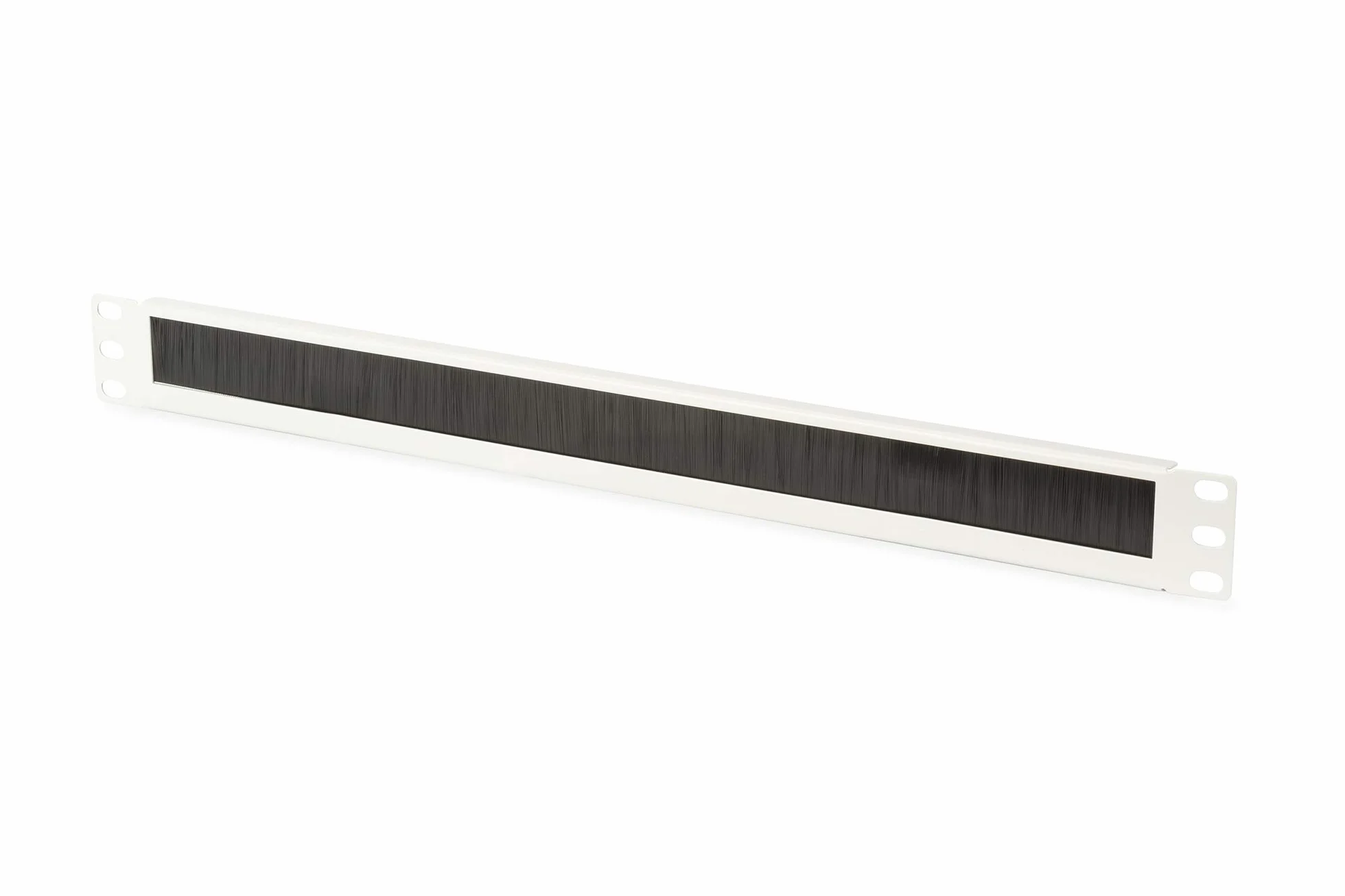 DIGITUS Passe-câble avec brosse 1U 19 pouces pour armoires réseau Gris