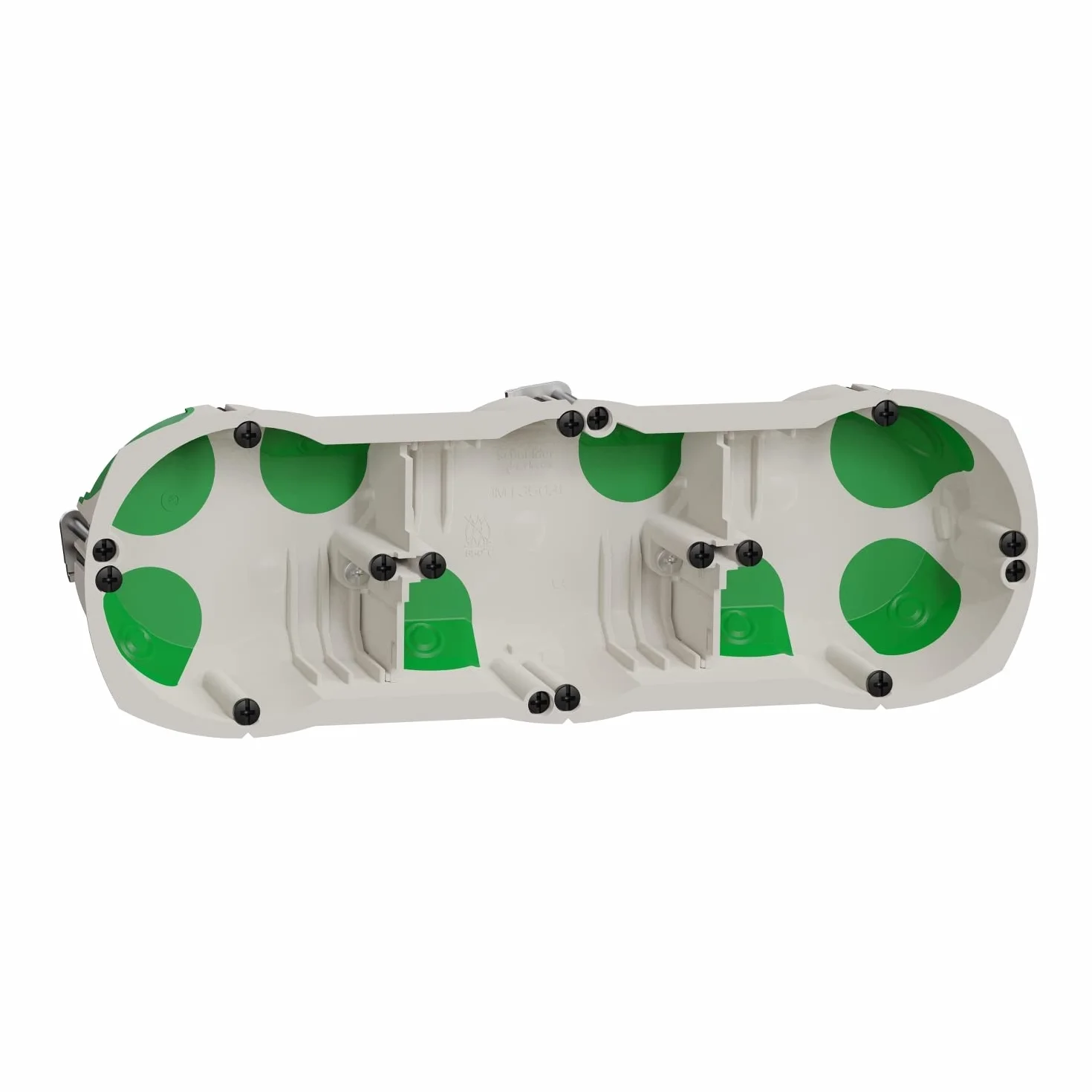 Schneider Electric Multifix air boîte étanche 3 postes entraxe 71mm IMT35031
