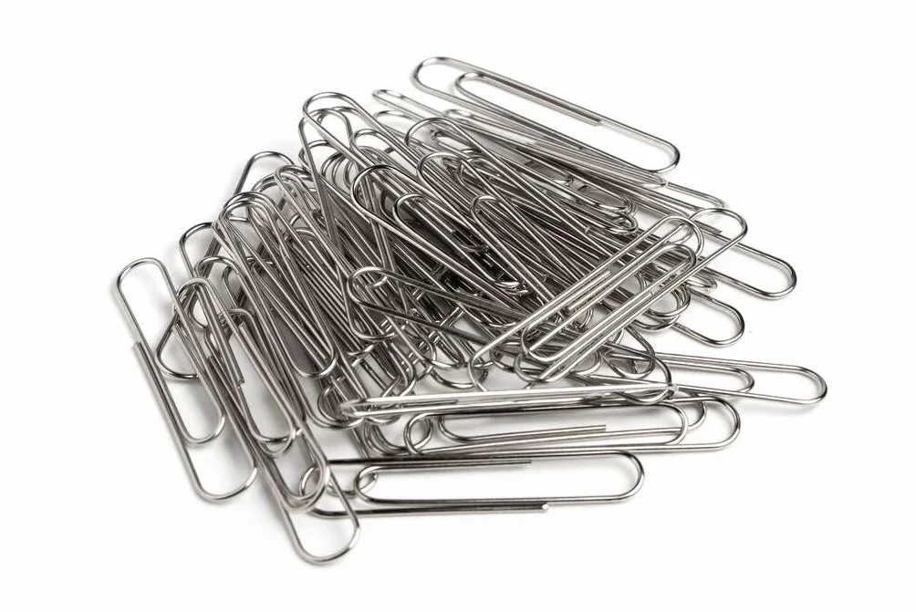 Alevar Trombones en acier 50 mm n° 5 - Lot de 100 clips de bureau