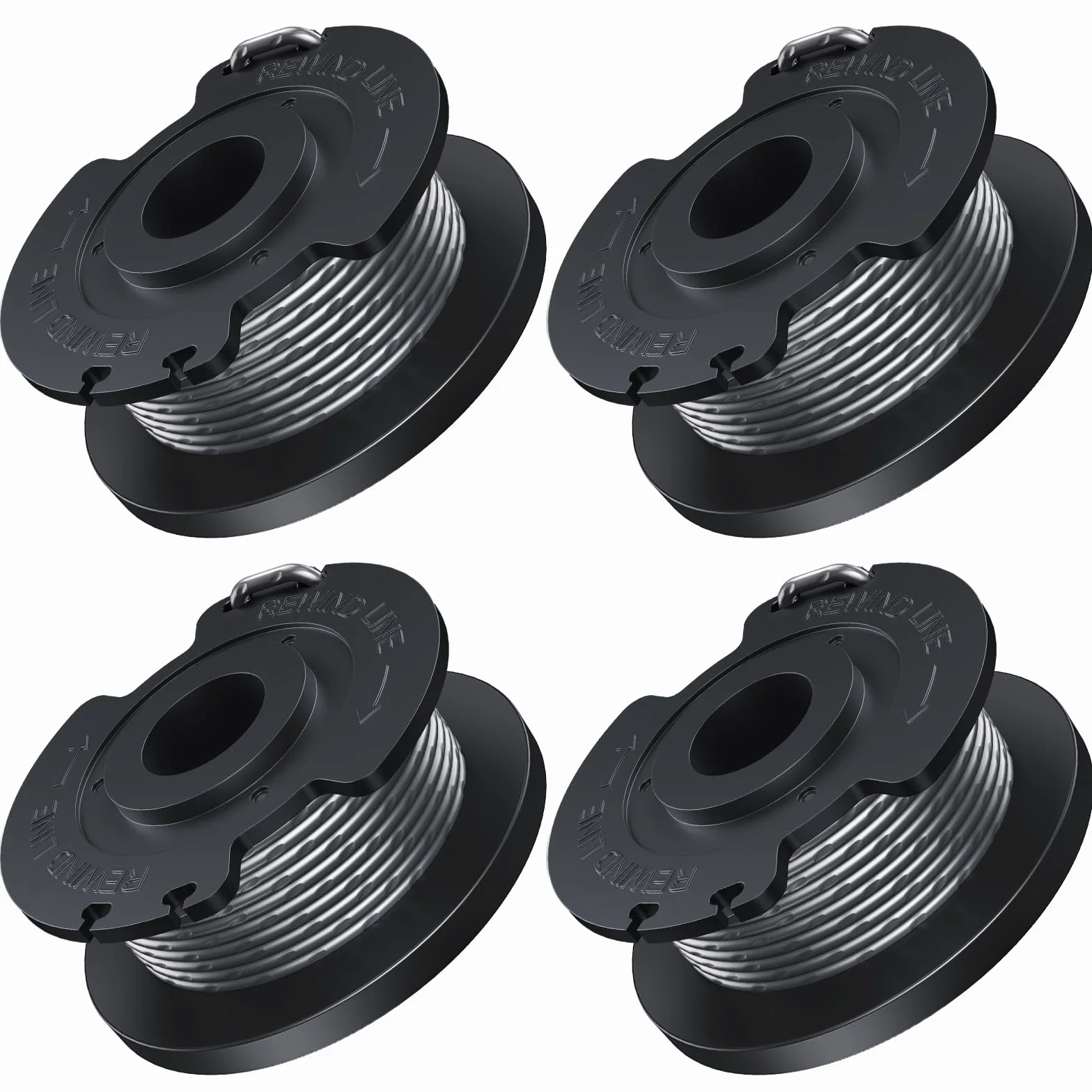 Ø1,6 mm-5m de Longueur Fil Coupe Bordure Compatible avec Bosch Convient pour Coupe-Bordures sans Fil EasyGrassCut,Contient 4 Pièces F016800569 Bobine Coupe Bordure