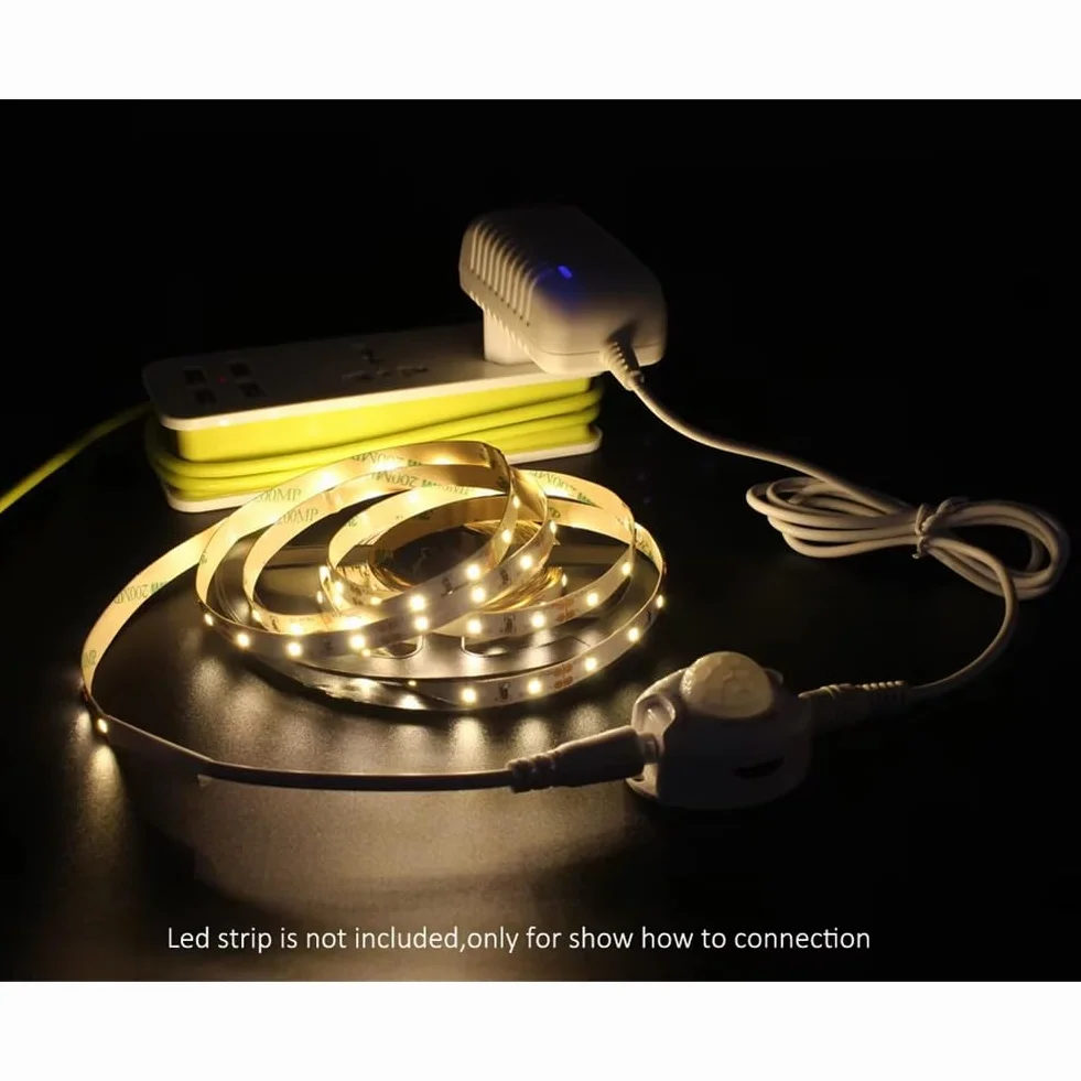 Interrupteur de Lumière à Capteur de Mouvement 12V, PIR, Minuterie 5V DC