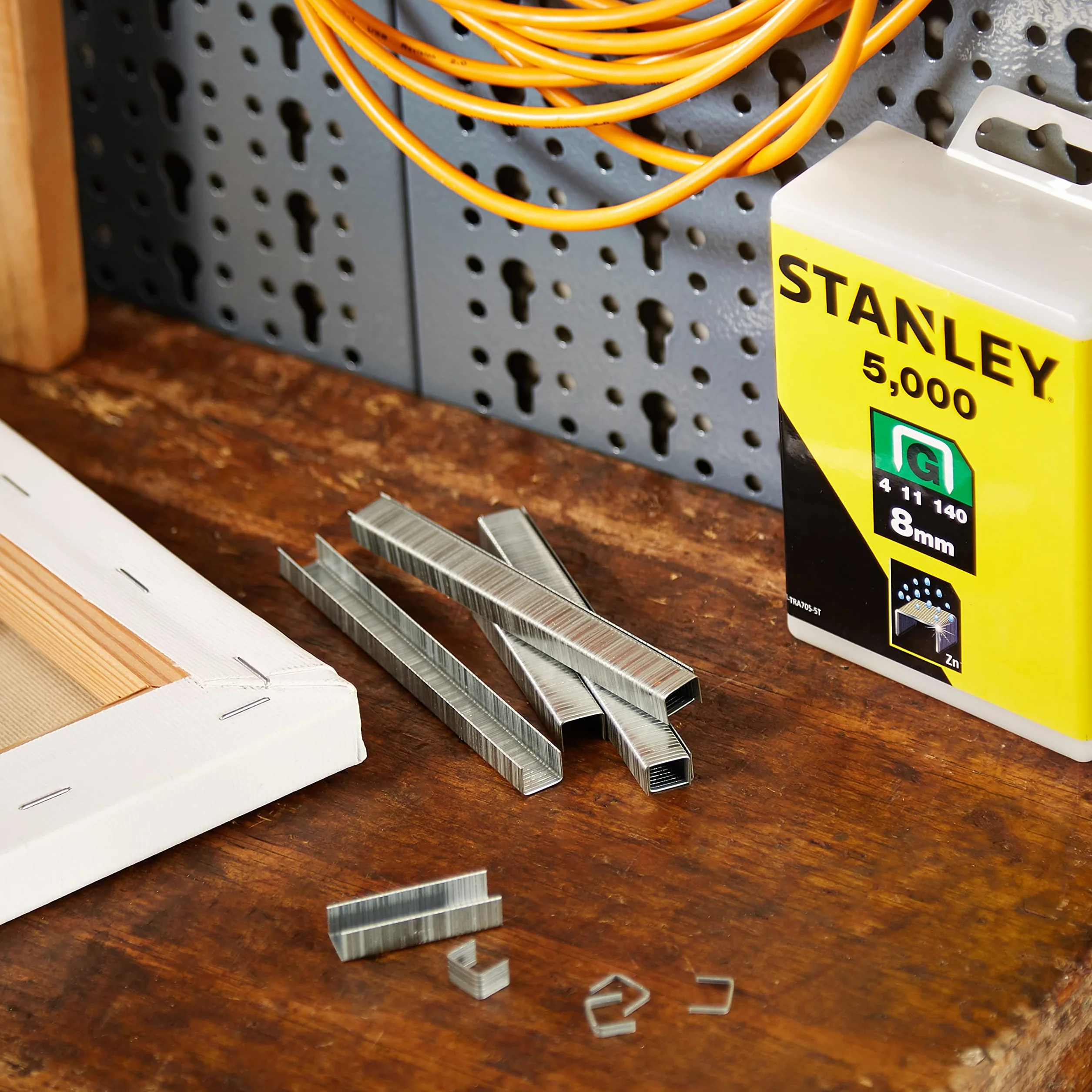 Stanley Lot de 5000 Agrafes de Type G 8 mm pour Marteau Agrafeur Fatmax