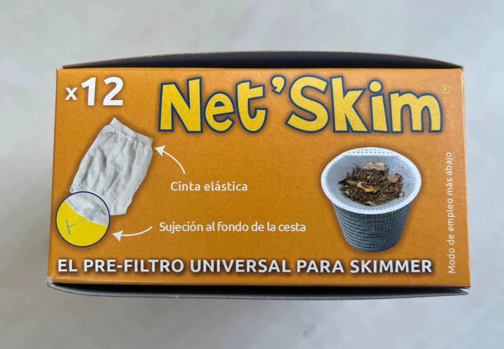 Lot de 36 sachets de Chaussettes pré-Filtre Universel pour Skimmer Piscine et Spa Net Skim