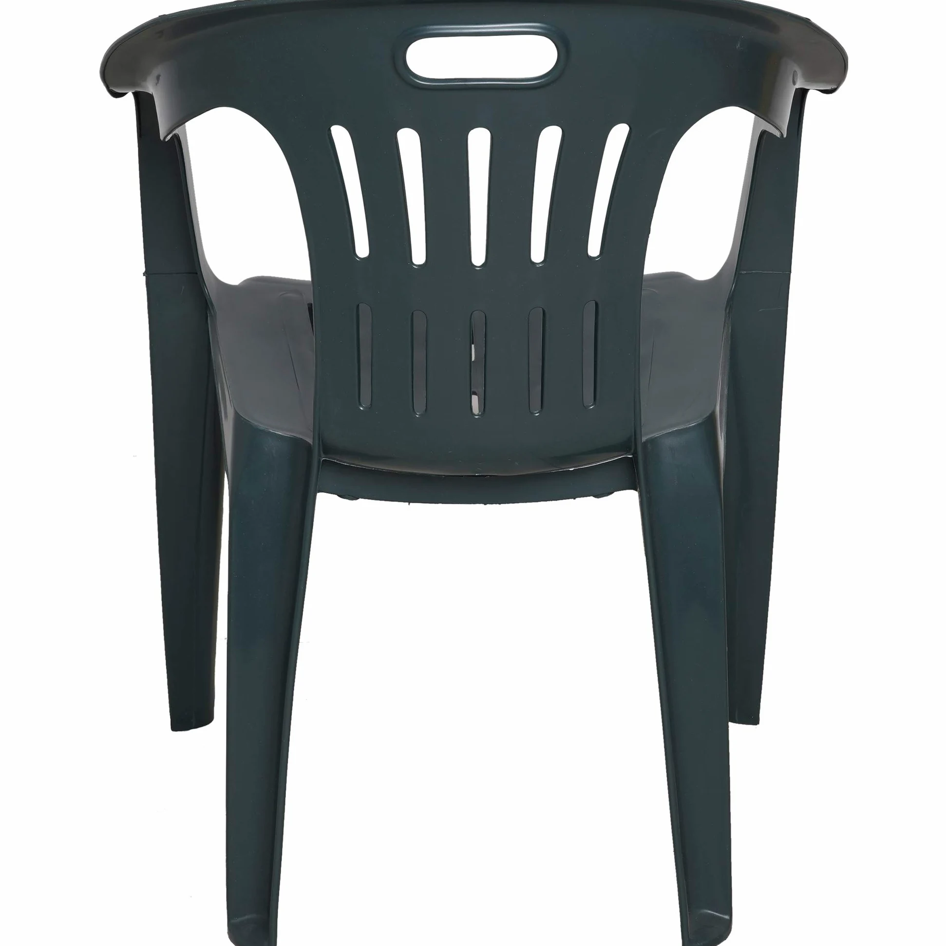 Dmora - Chaise d'extérieur Velletri, Sièges de jardin, Chaise pour table à manger, Fauteuil d'extérieur, 100% Made in Italy, 56x57h80 cm, Vert
