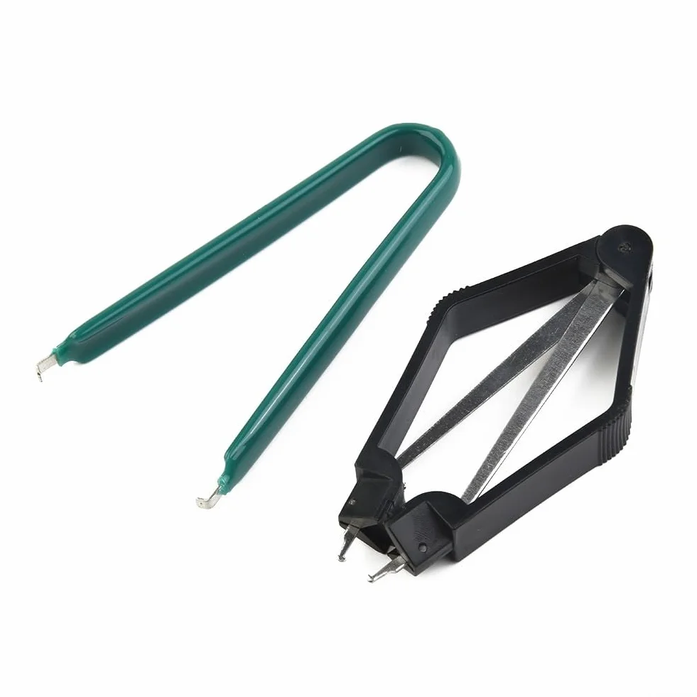 Extracteur de circuits intégrés en métal, extracteur de copeaux en U, kit d'outils de réparation PCB