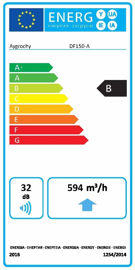 Aygrochy 150mm Wifi Extracteur d'Air avec Programmation Température Humidité, Ventilateur d'Extraction Booster DF150-A