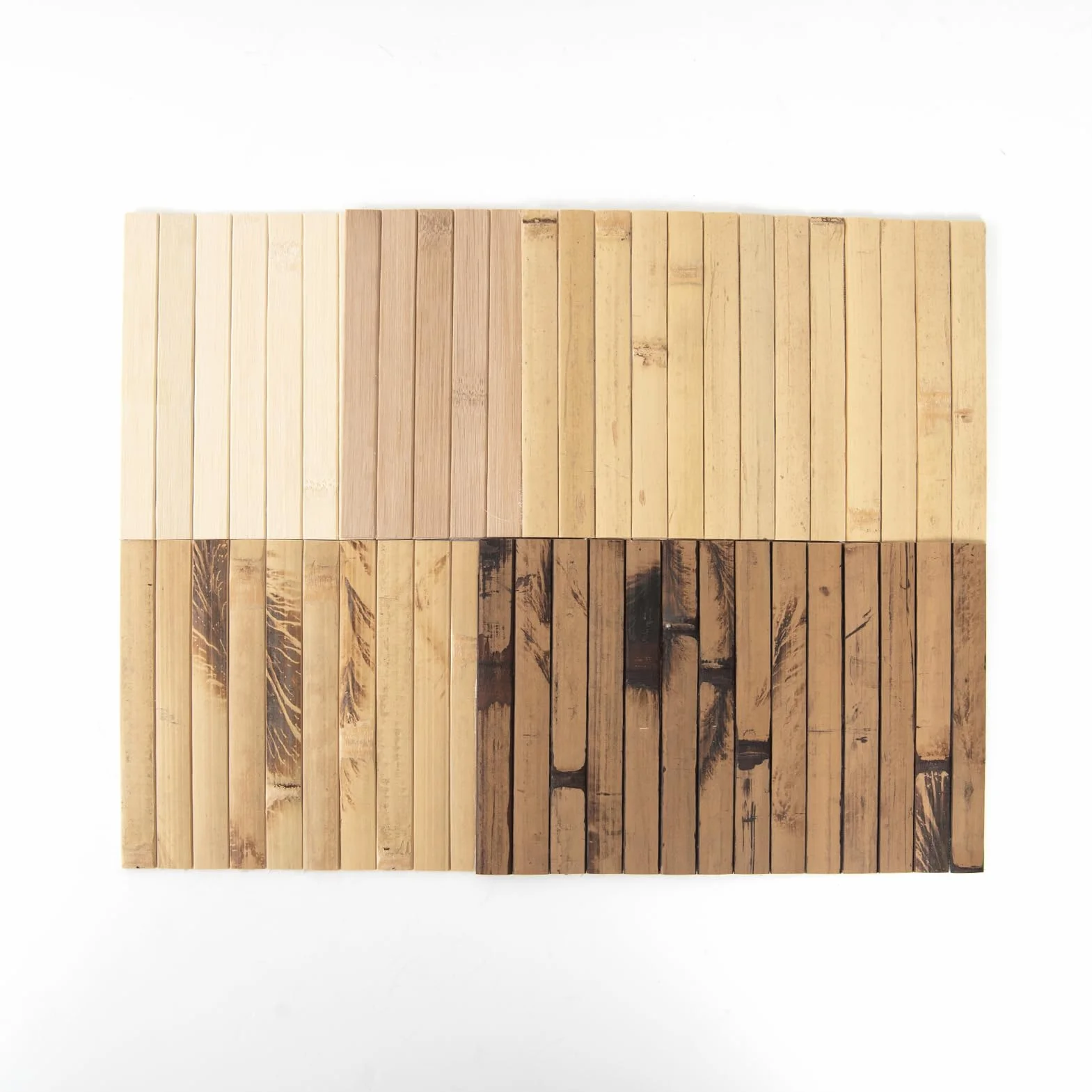 Panneau mural en bambou naturel Art3d 30x15 cm pour décoration intérieure