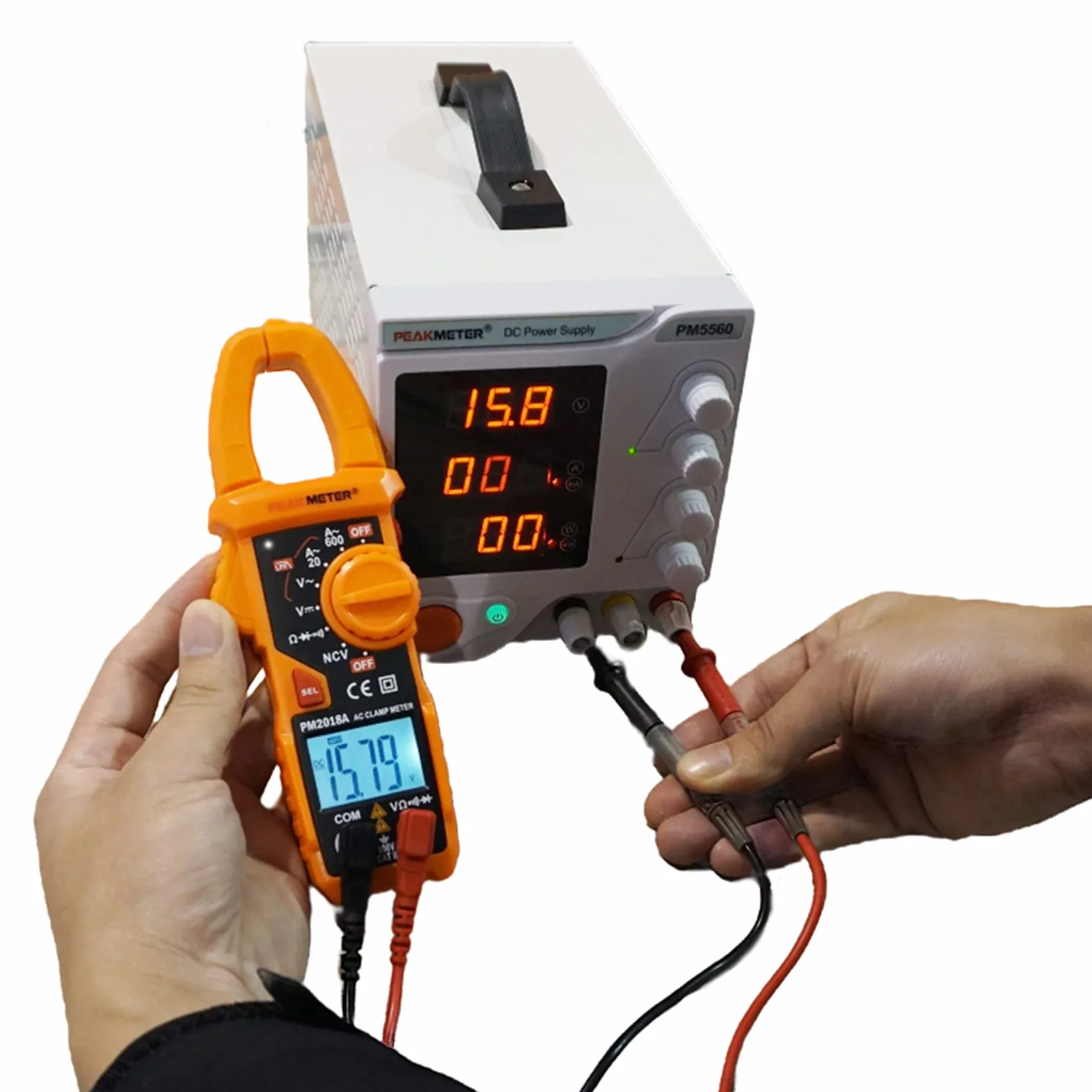 Pince numérique multimètre ampère testeur de tension 600 A AC/DC résistance NCV LPF diode continuité rétroéclairage