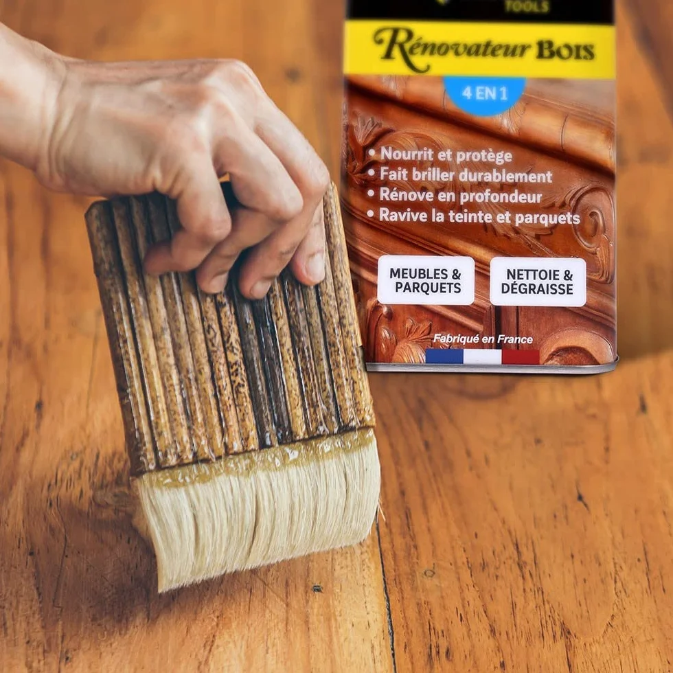 Renovateur bois Passat 4 en 1 Vernis bois 500 ml Peinture bois extérieur interieur