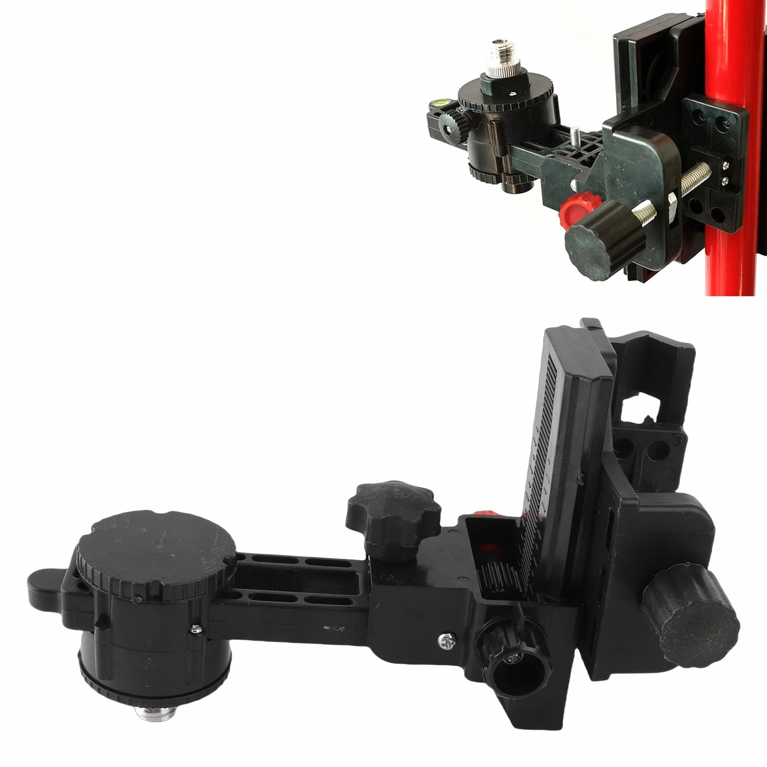 ANGGREK Support Pivotant Magnétique 360° avec Tête de Réglage Fin pour Montage Mur et Plafond