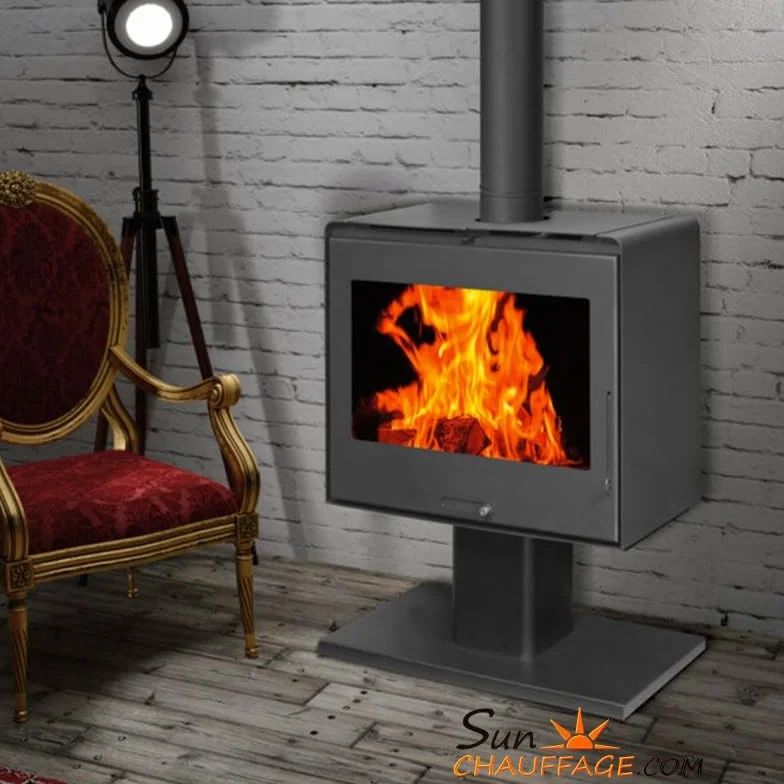 Sannover Poêle à Bois sur pied Prill 10 kW