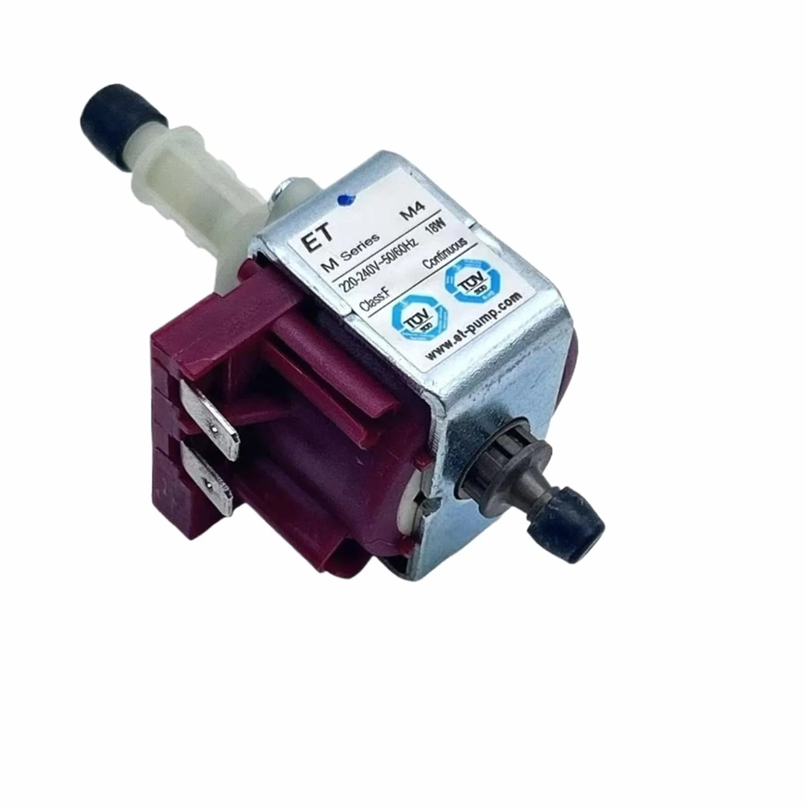 Pompe d'aspiration électromagnétique ET M2 M4 18 W, for machine à café/machine à vapeur/lave-linge/autocuiseur vapeur, pompe à eau CC haute pression