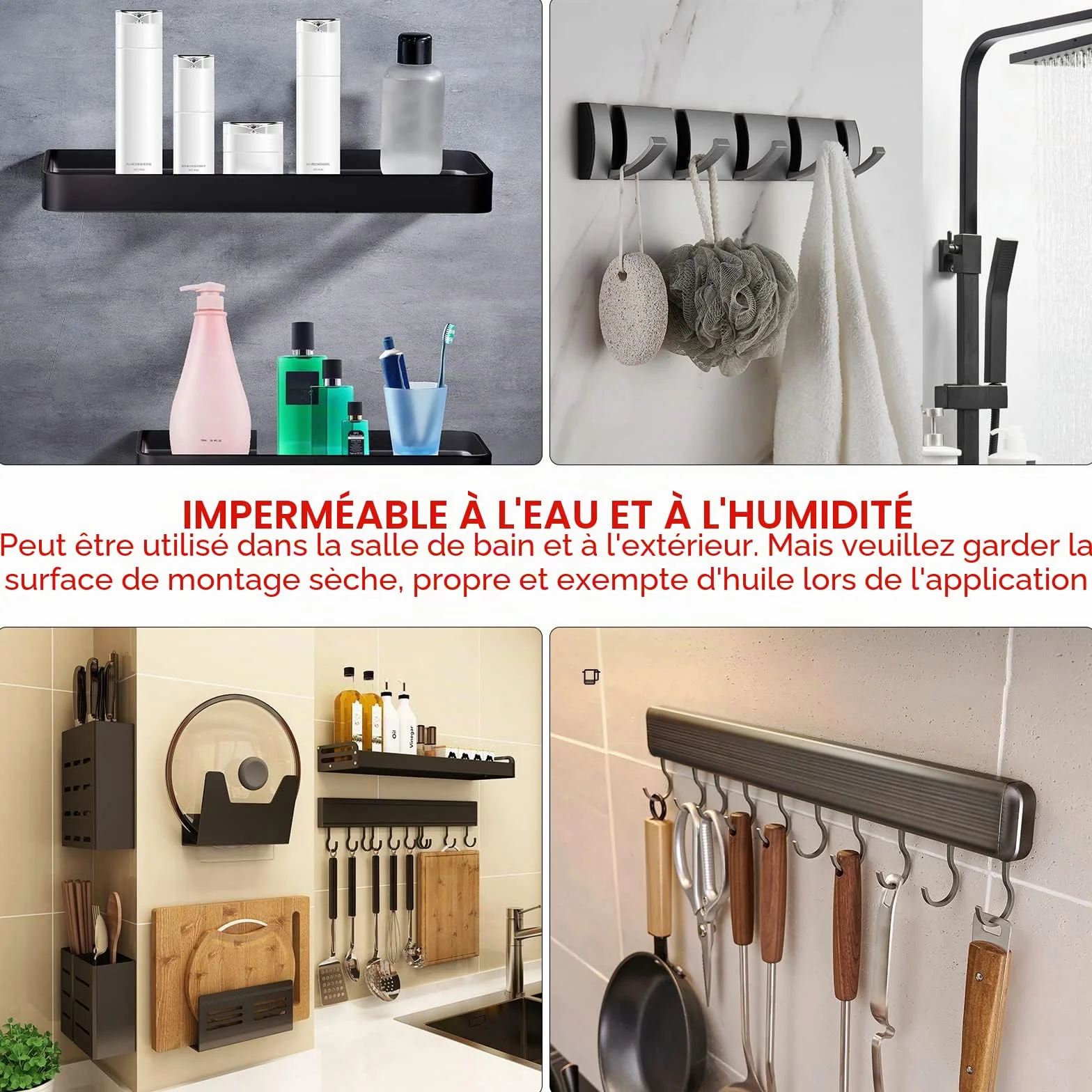 Ruban adhésif double face extra fort résistant à la chaleur 5 m 20 mm pour montage rétroviseur voiture