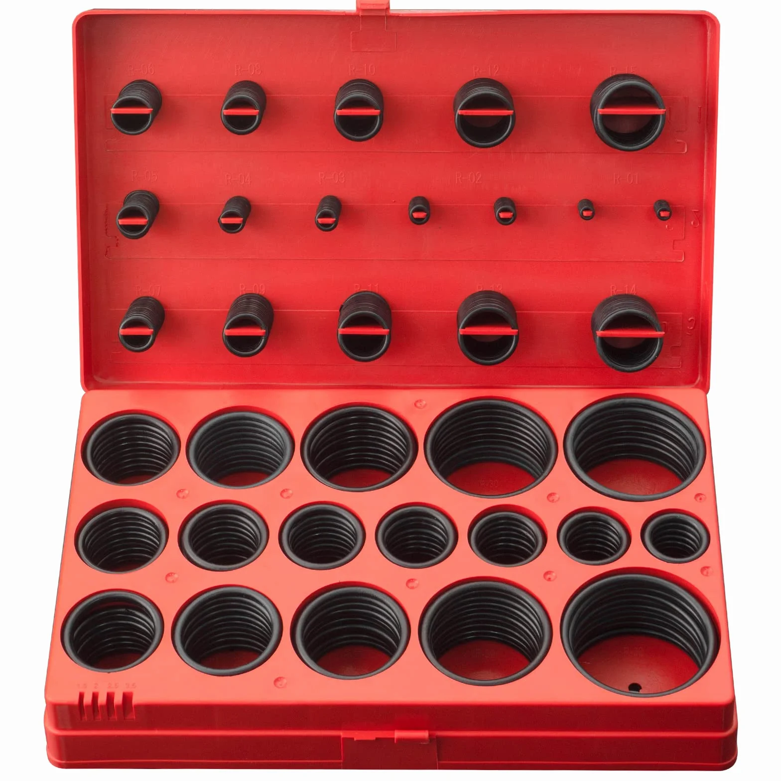 CCLIFE 419 Joints Toriques NBR Ø 3-50 mm, 32 Tailles Kit d'Étanchéité Caoutchouc
