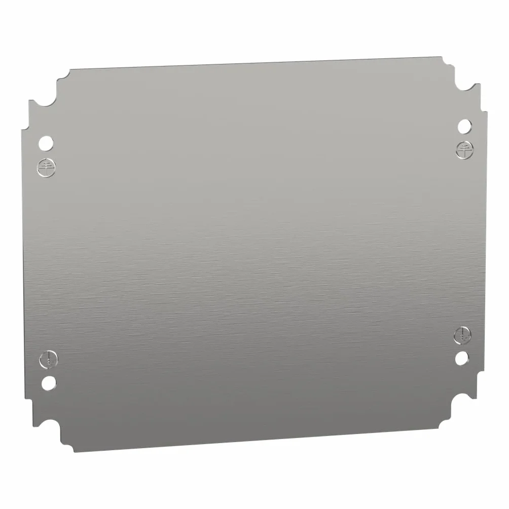 Placa mont. metalica 300x250