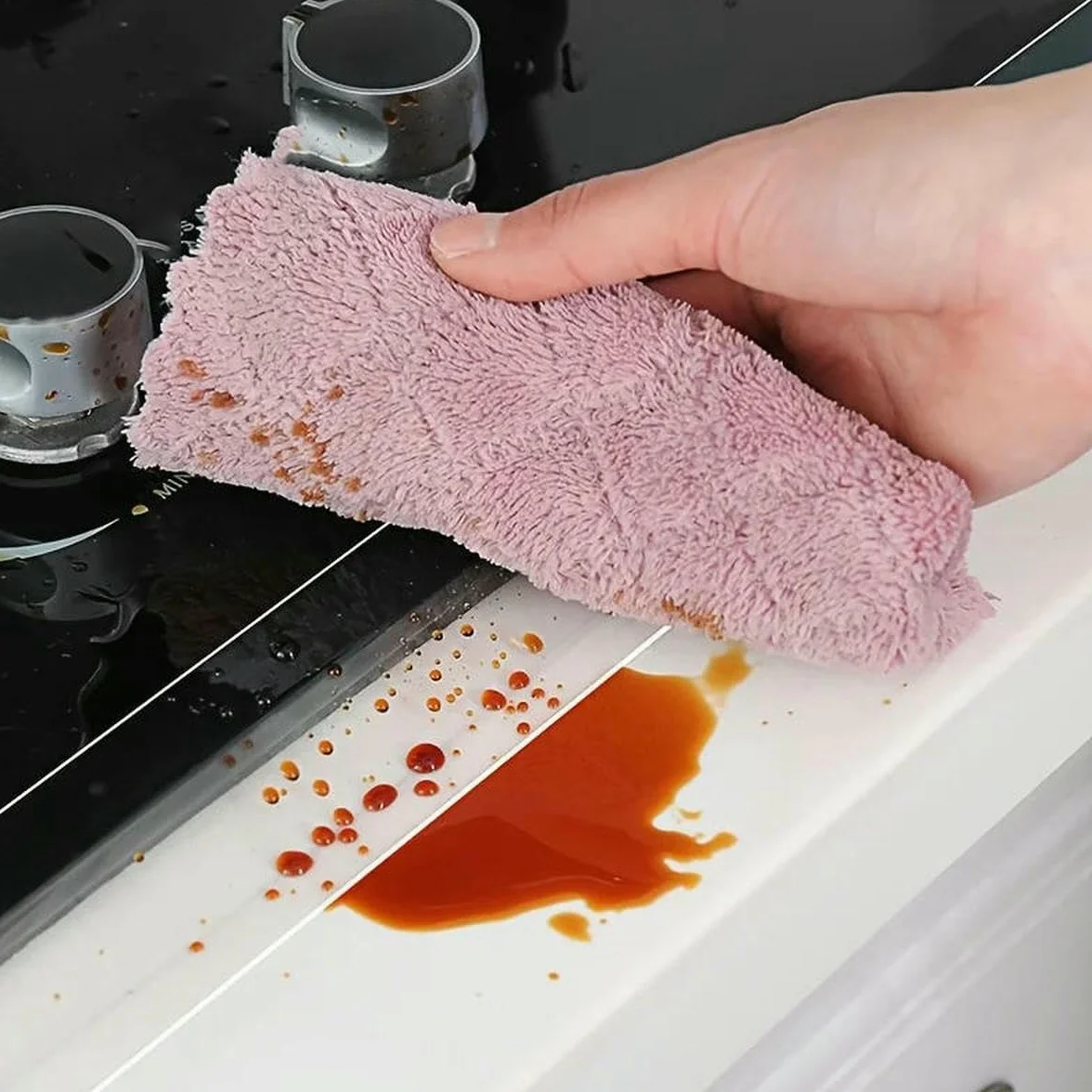 Bande adhésive nano imperméable anti-taches 5 cm x 10 m transparente pour joints cuisine salle de bain