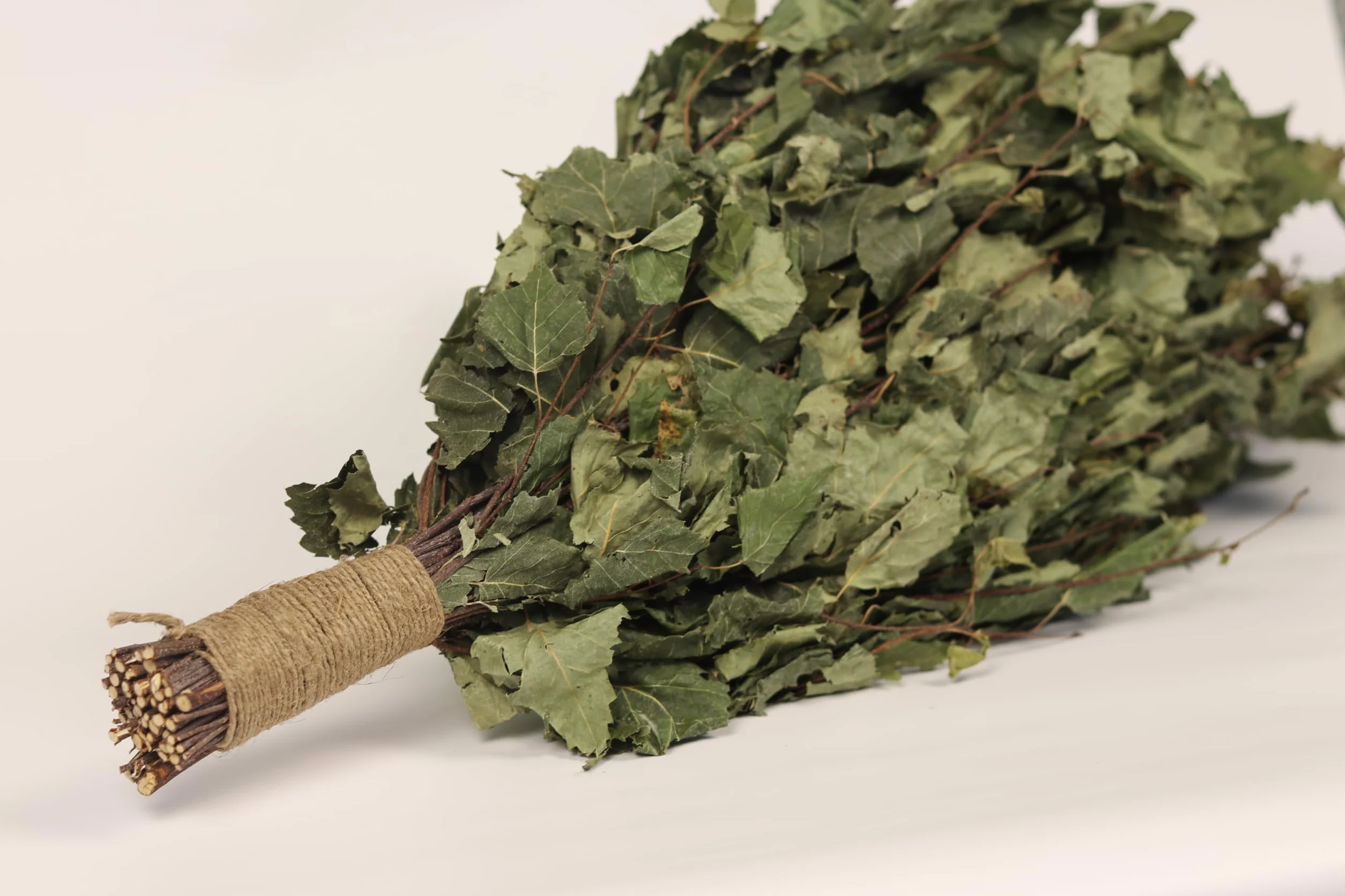 Balai de sauna en bouleau - Expérience authentique avec parfum naturel