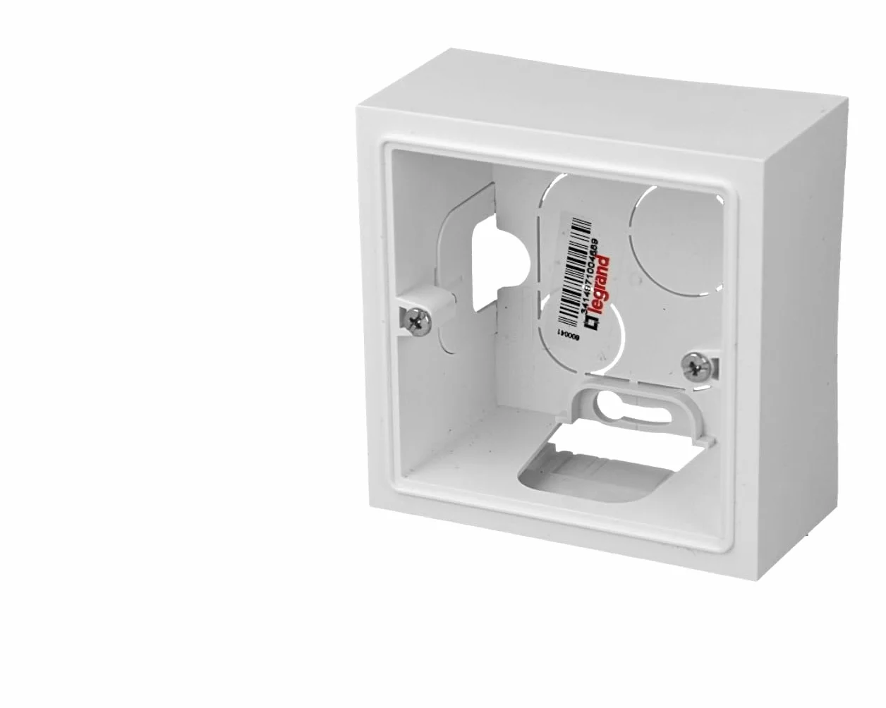 DOOXIE Cadre saillie 1 poste blanc