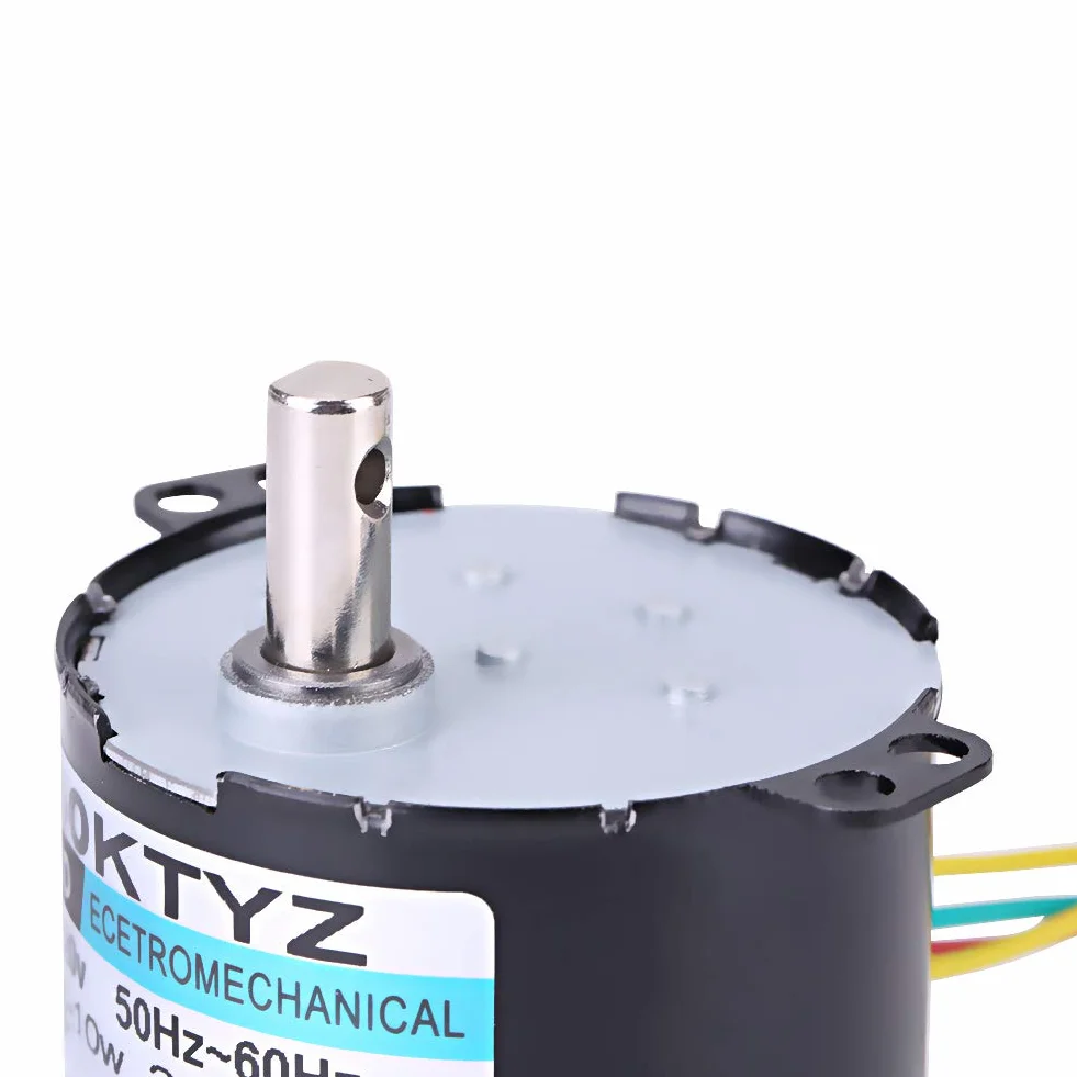 Moteur Synchrone Électrique 220V 50KTYZ 10W 0.5A 2.5/20 tr/min