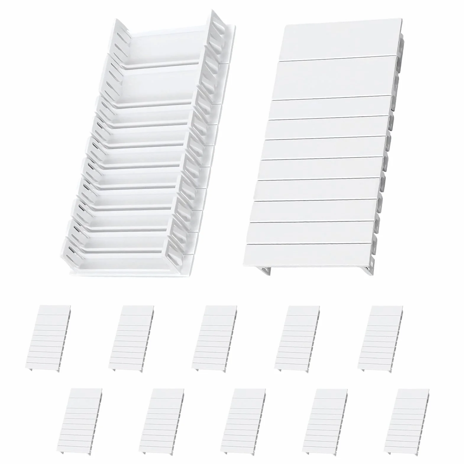 Obturateur Tableau Electrique Universel 12 Pcs Shneider Extensibles 12TE Compatibles Cache Aveugle Tableau Distribution