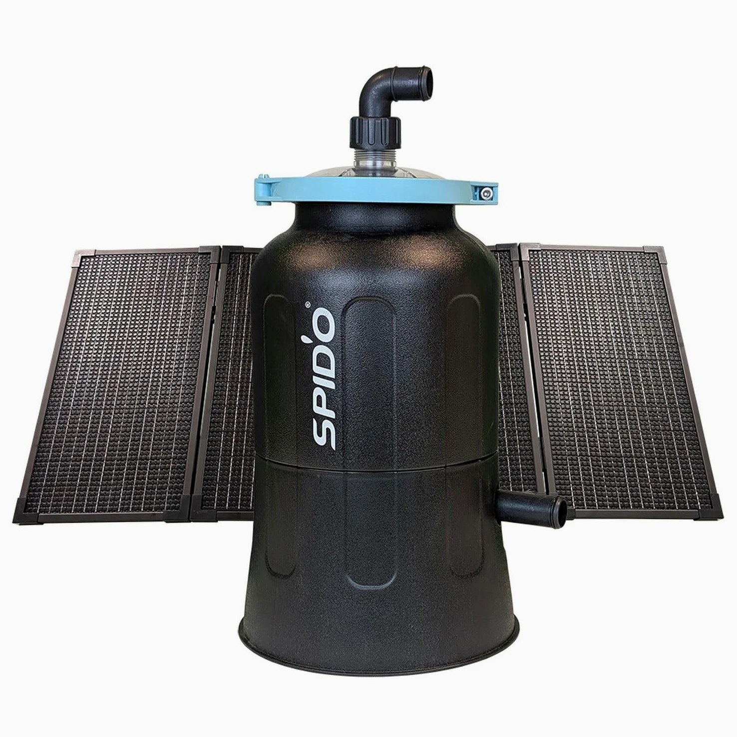 SPID’O Combo Sun 3.5 Filtration Piscine Solaire Hybride 3,5 m³/h Consommation Réduite x8 Panneaux Inclus