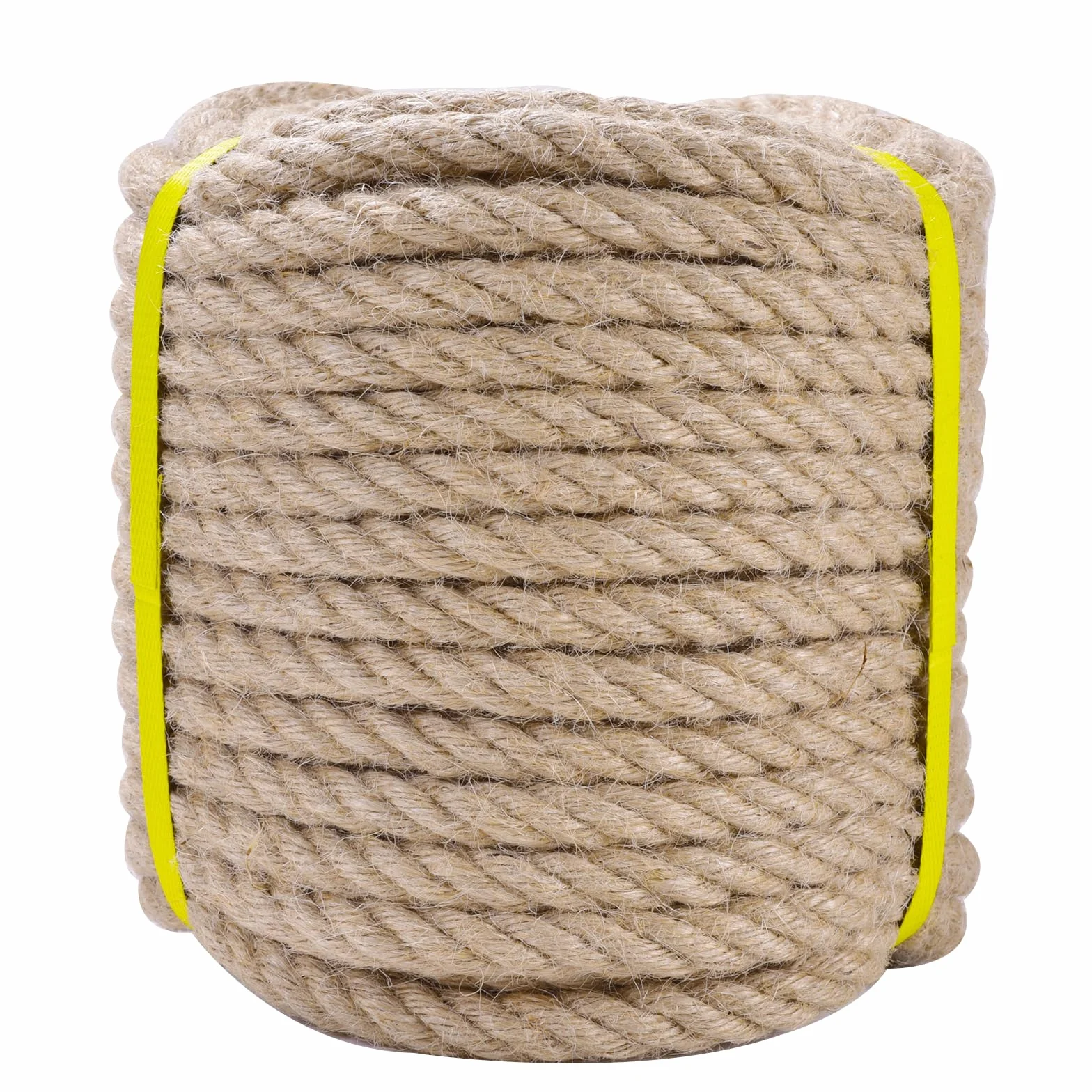 Corde de Jute 10mm x 15M Ficelle Jute Naturel Ficelles de Jardin Corde Corde Chanvre pour l'artisanat Jardinage Décoration Créatifs DIY l'emballage Cadeau