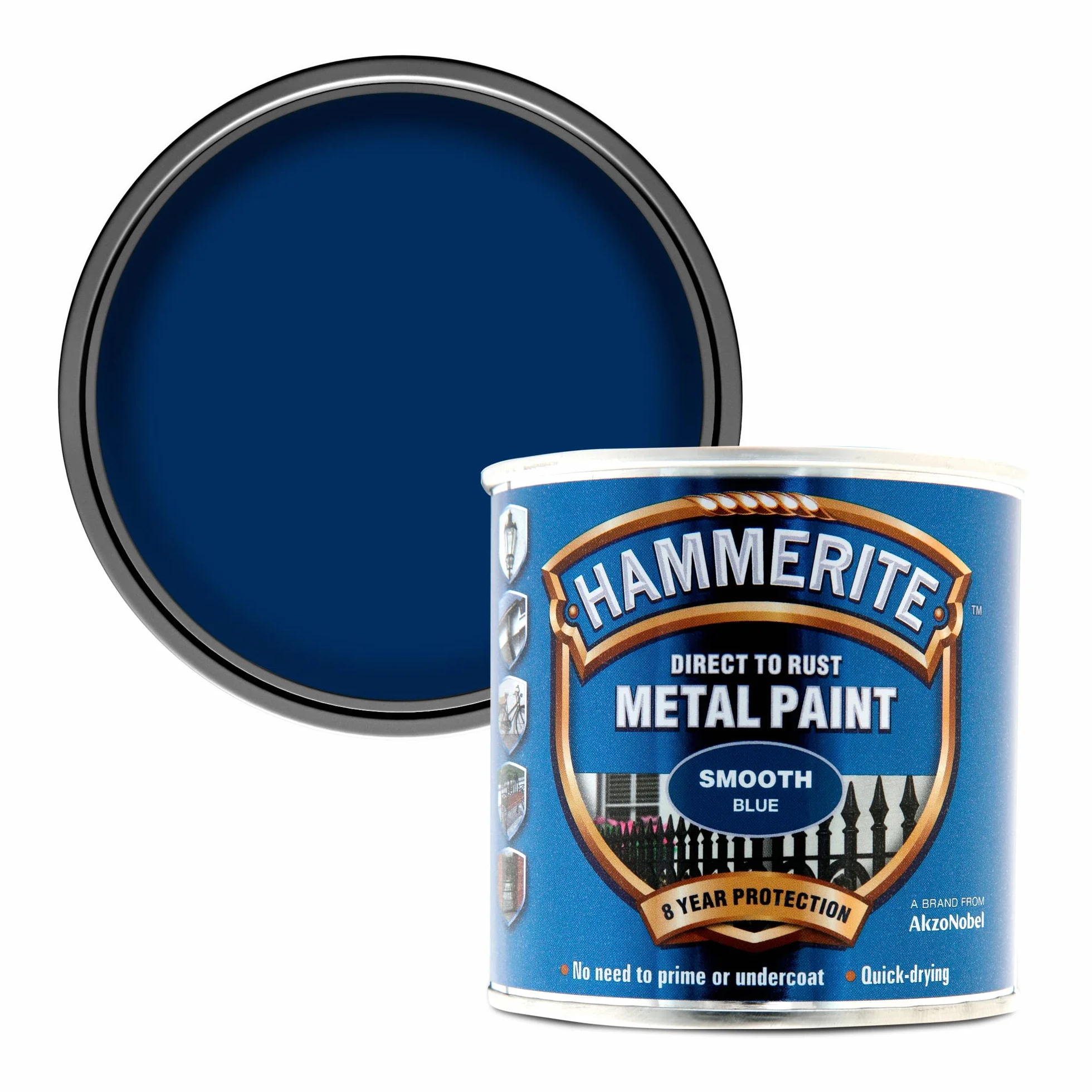 Peinture Hammerite pour métal Lisse