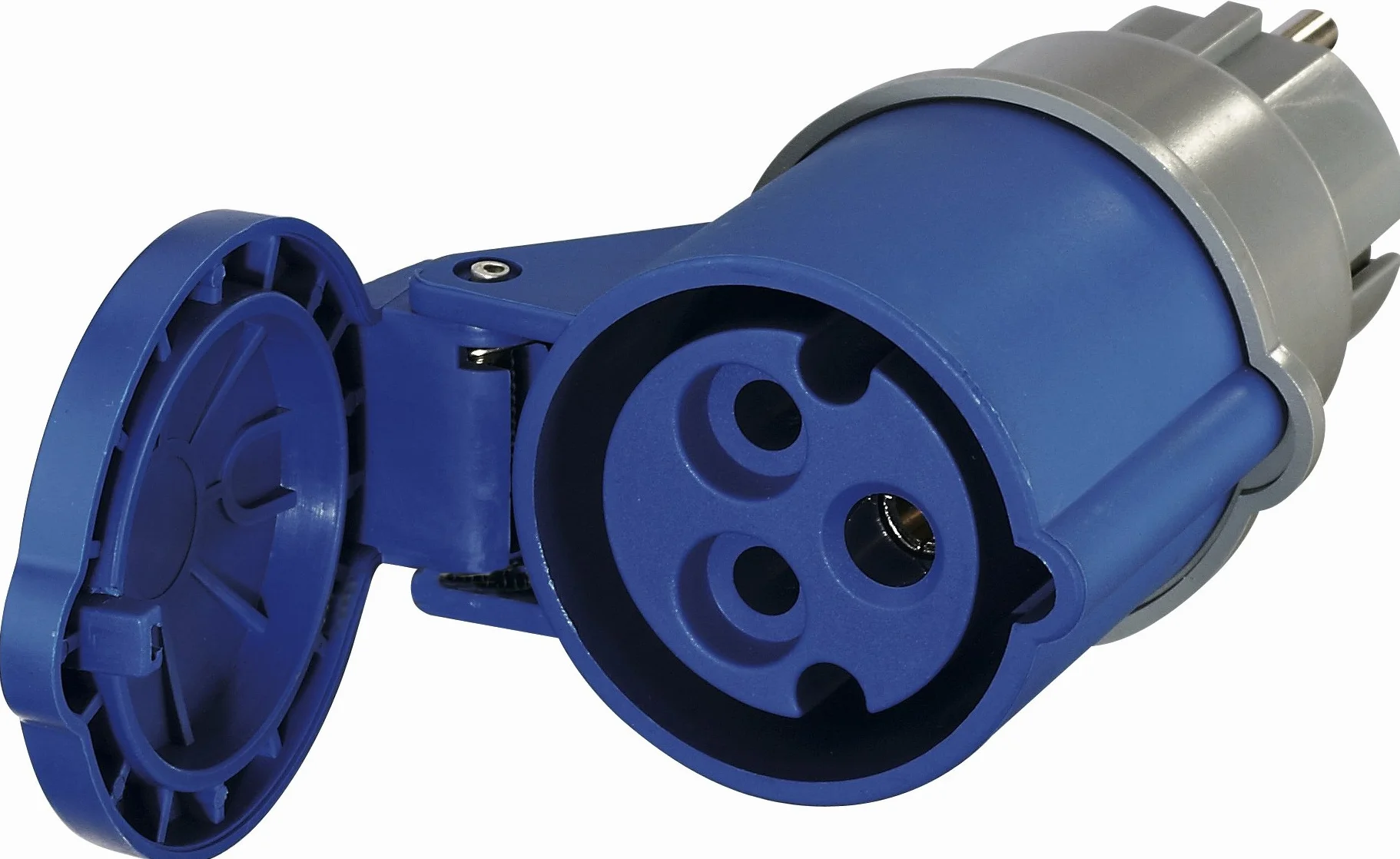 Electraline Adaptateur Caravanne Prise Schuko Socket CEE 16A