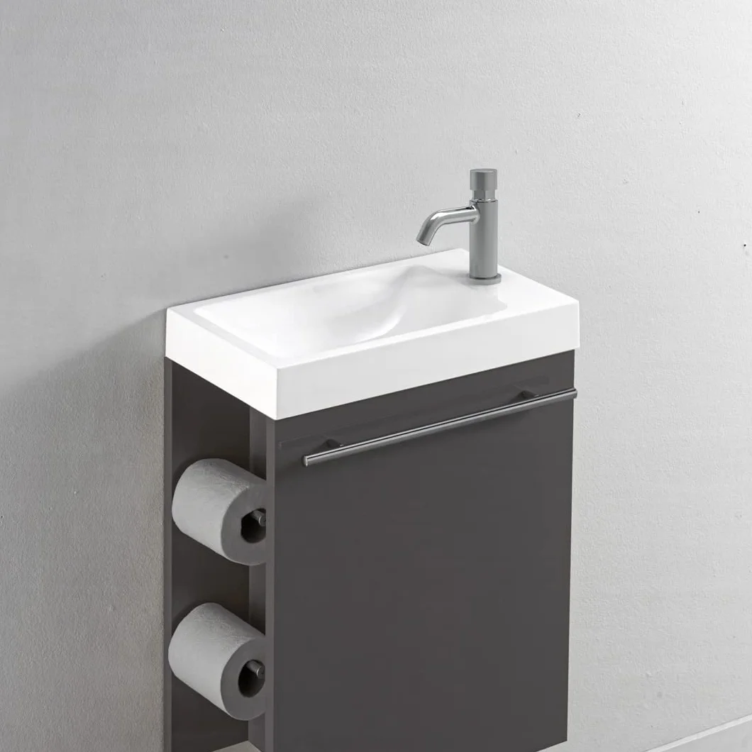Essebagno Cilindro robinet lave-mains chrome eau froide
