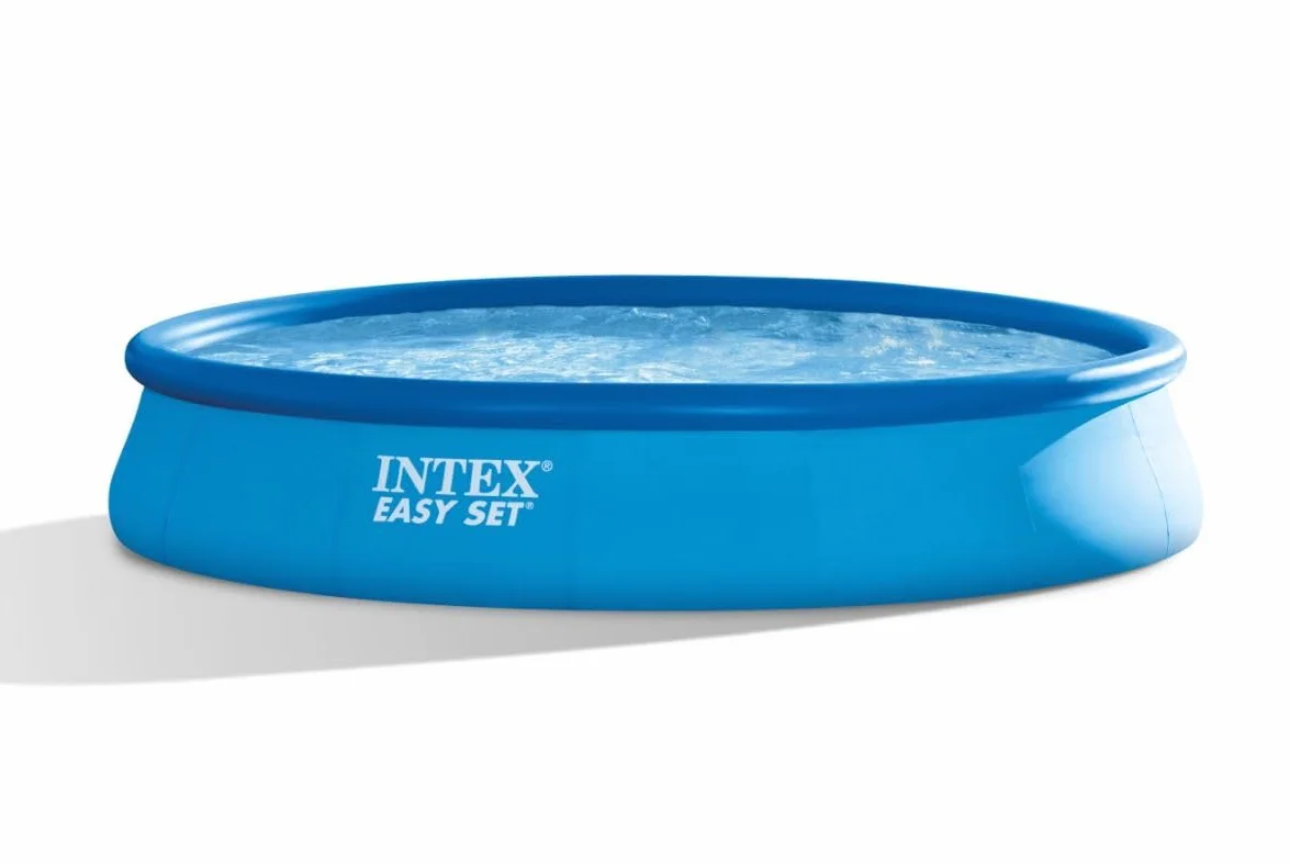 Intex - 28158NP - Kit Piscine Easy Set Autoportante (ø) 4,57 x (l) 0,84m avec Epurateur à Cartouche 1,7m3/h