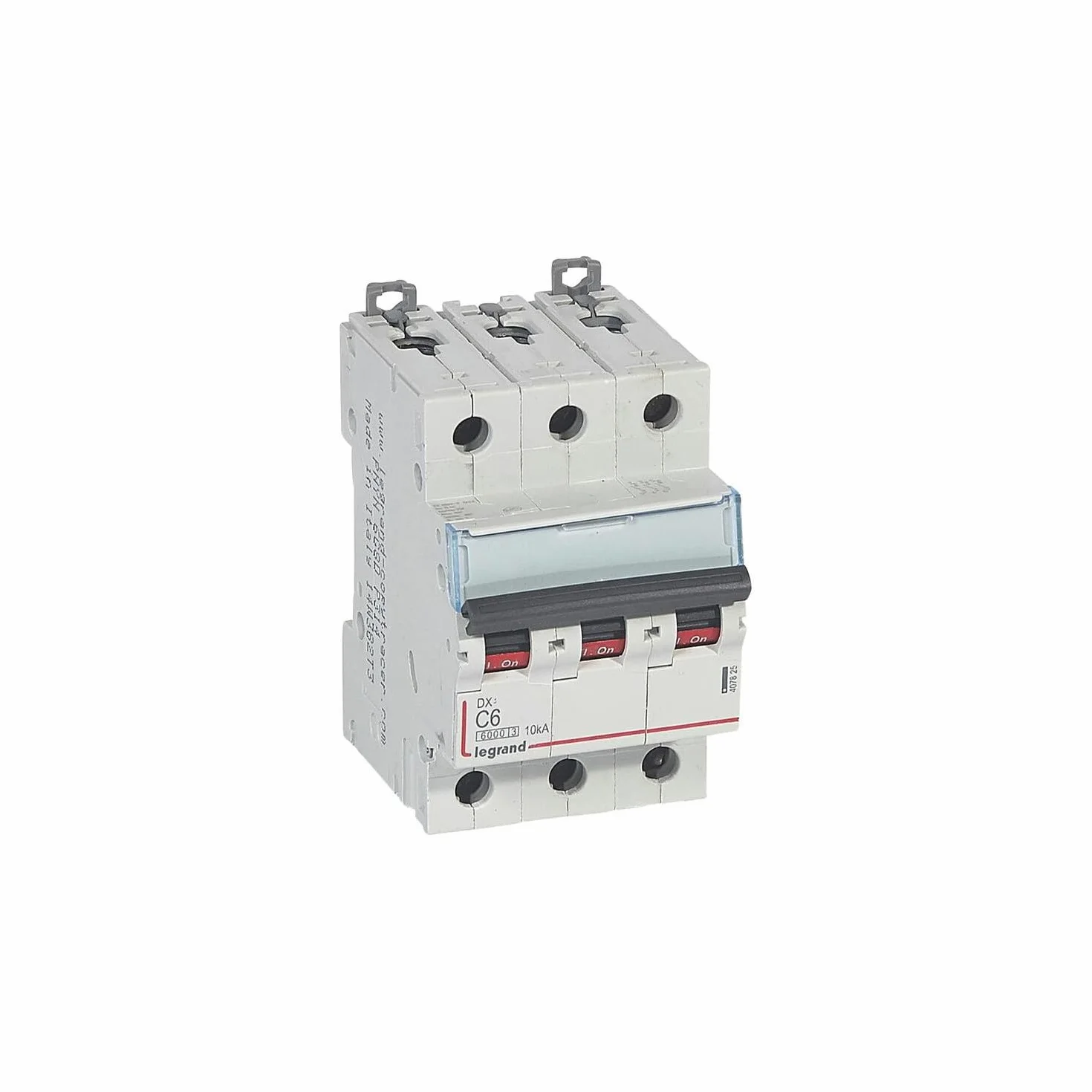 Legrand Dx3 Disjoncteur Triphasé 6A 3P Courbe C 6/10kA à Vis