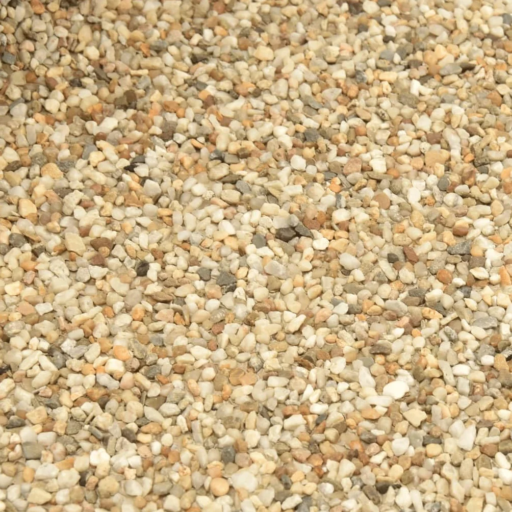 Tomostar Revêtement de Pierre, Tapis Gravillonnée Sable Naturel 700x60 cm