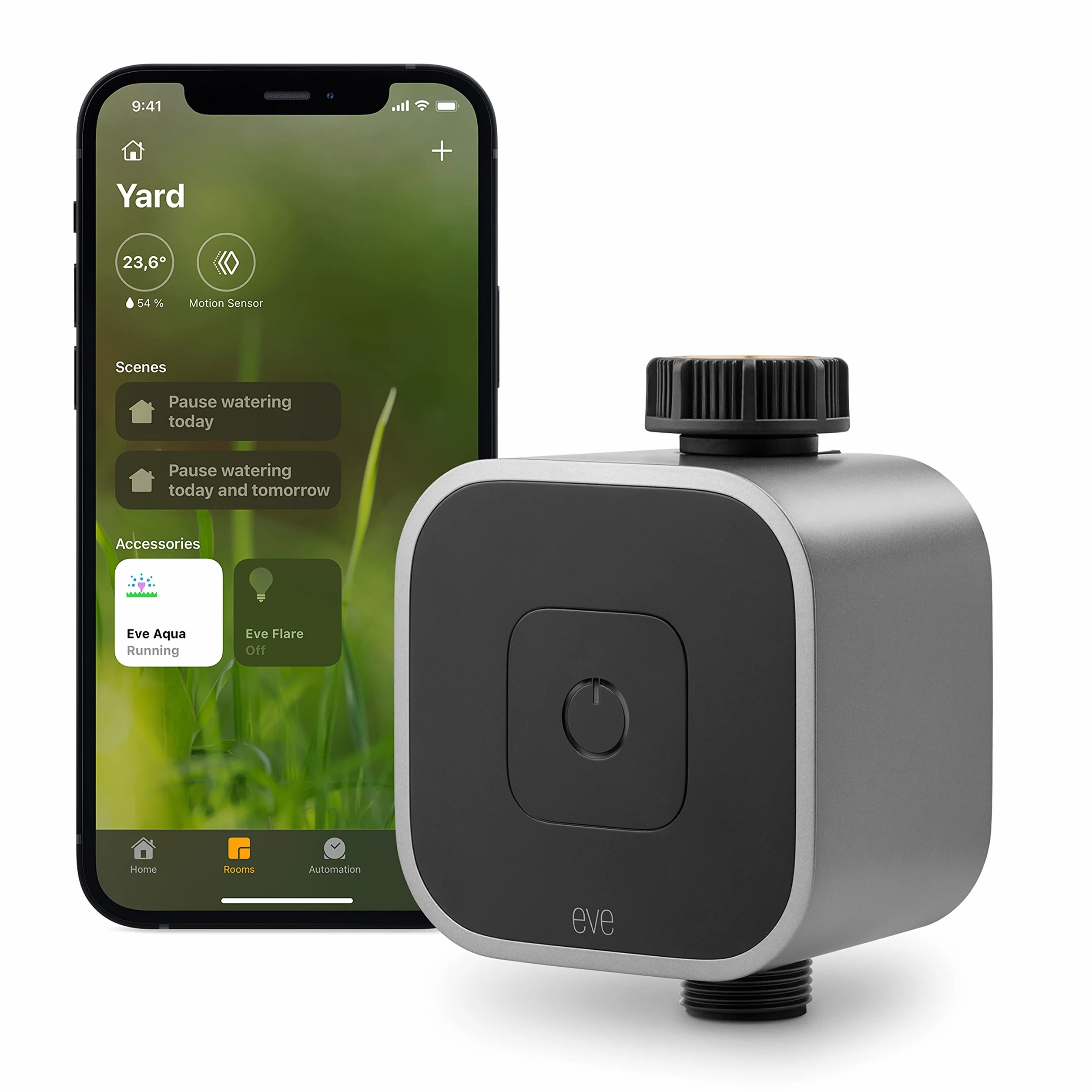 Eve Aqua contrôleur d'eau intelligent HomeKit Apple Siri Bluetooth Thread