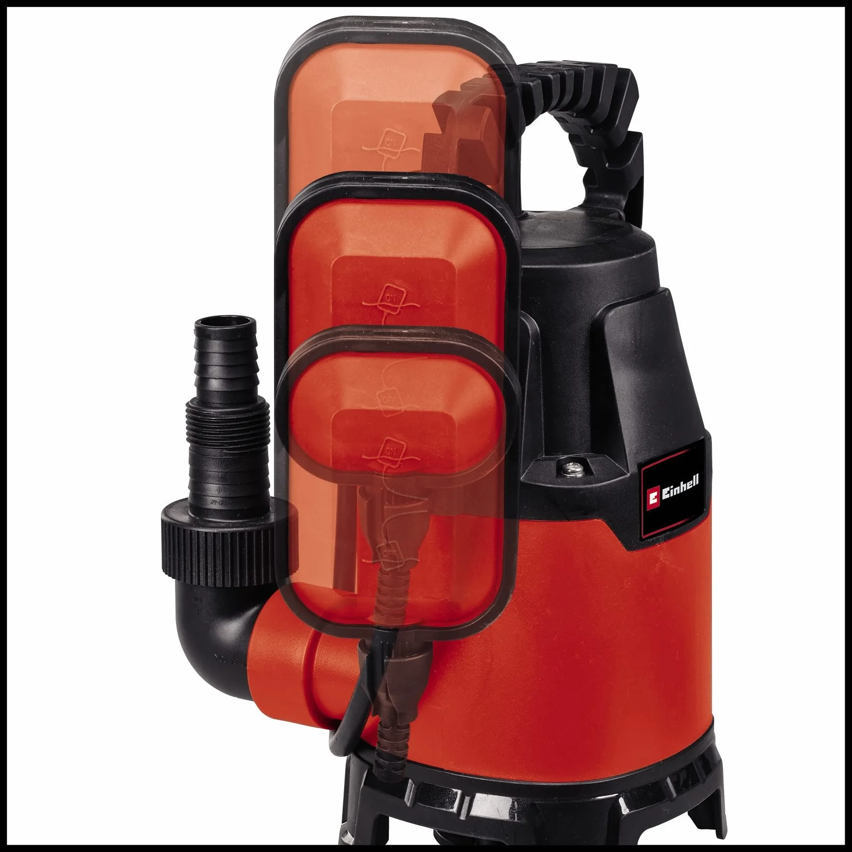 Einhell Pompe d'évacuation eaux chargées GC-DP 3325 330 W 9500 L/h 6 m 25 mm