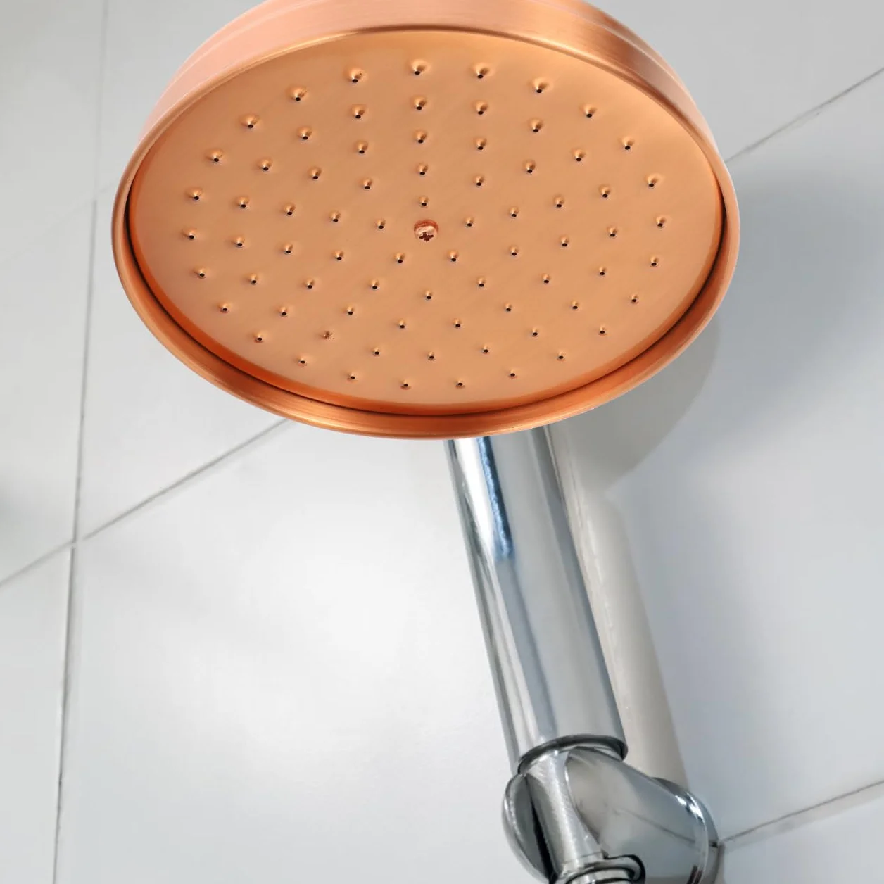 Angoily Pommeau De Douche En Cuivre Antique 8 Pouces Buse De Plafond Pour Salle De Bain