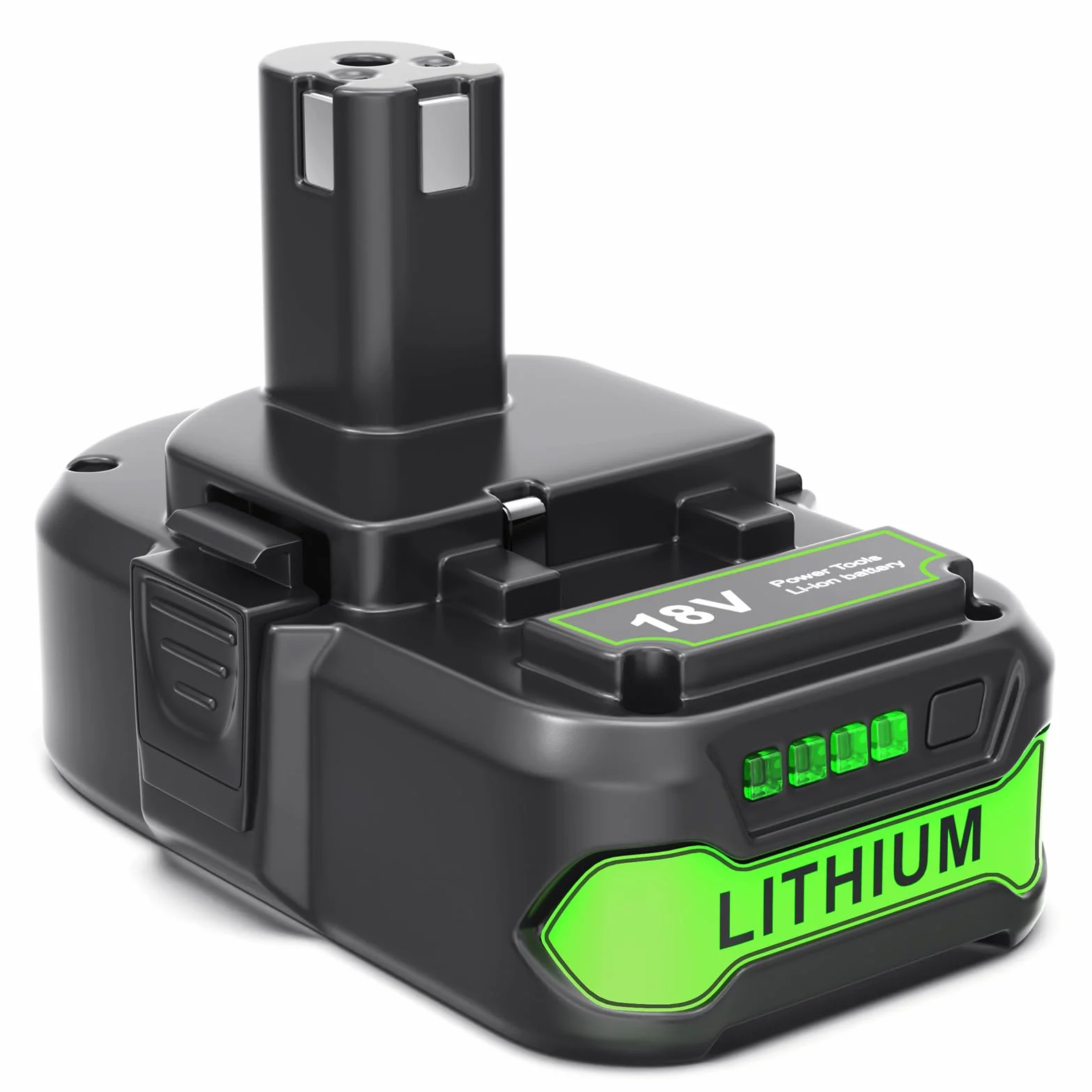Batterie 18V 3Ah Li-ION pour Ryobi One+ P108 RB18L50 RB18L40