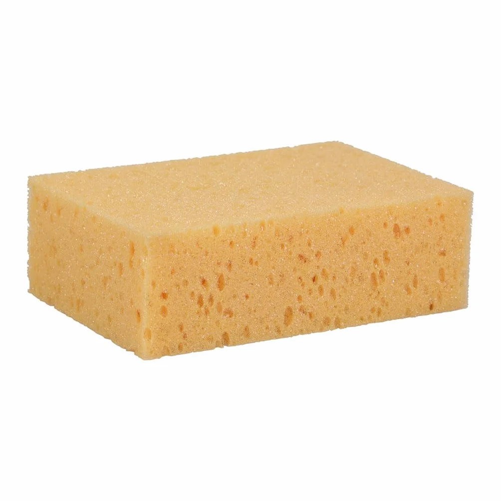 COGEX Éponge Gros Travaux Mousse Haute Densité 15x10x5cm Décollement Papier Peint Lessivage Murs Plafonds