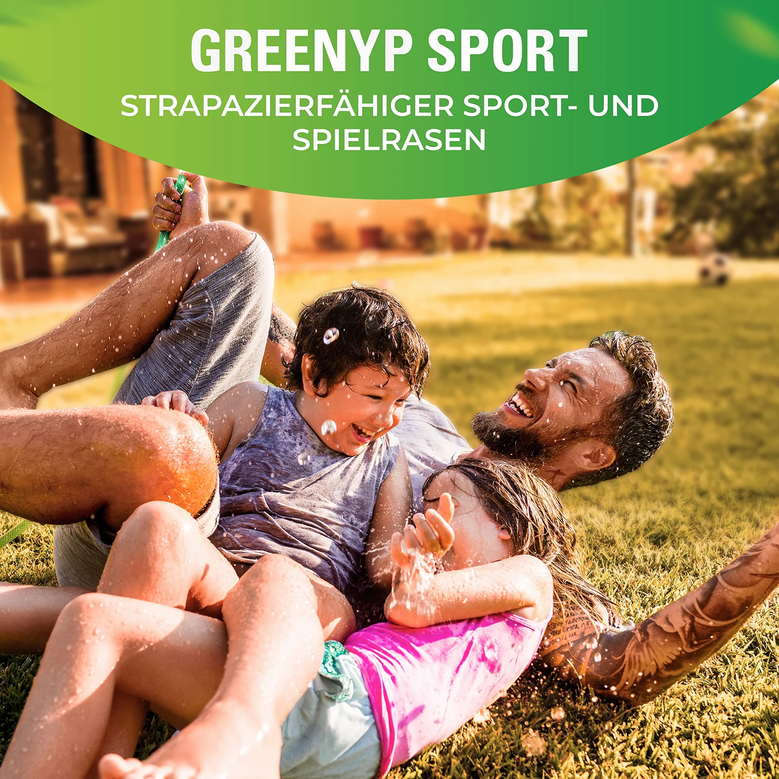 Greenyp® Gazon sportif résistant 10 kg 400 m²