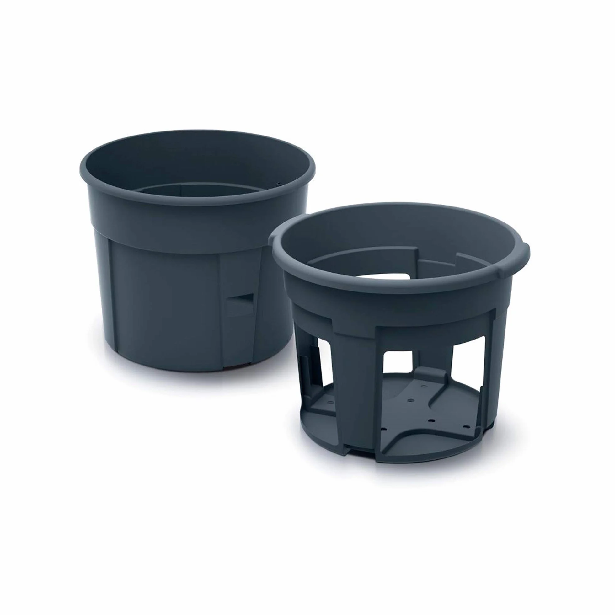 Pot de culture de pommes de terre Prosperplast Potato Grower en plastique de couleur anthracite 39,2 (L) x 39,2 (l) x 31,6 (H) cm