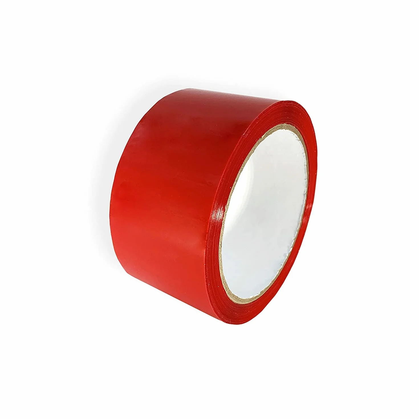 Ruban adhésif d'emballage rouge polypropylène 48 mm x 66 m