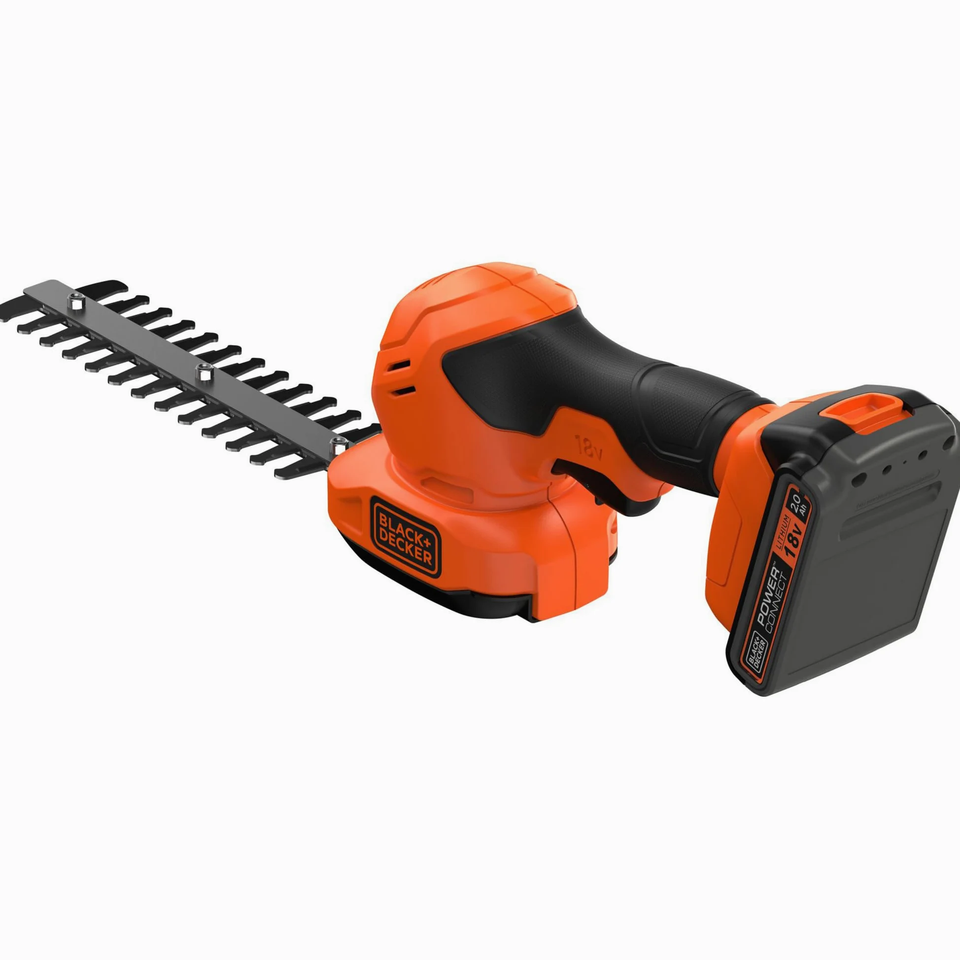 Kit tijera cortacésped + arreglasetos con una batería 18V 2Ah Litio
