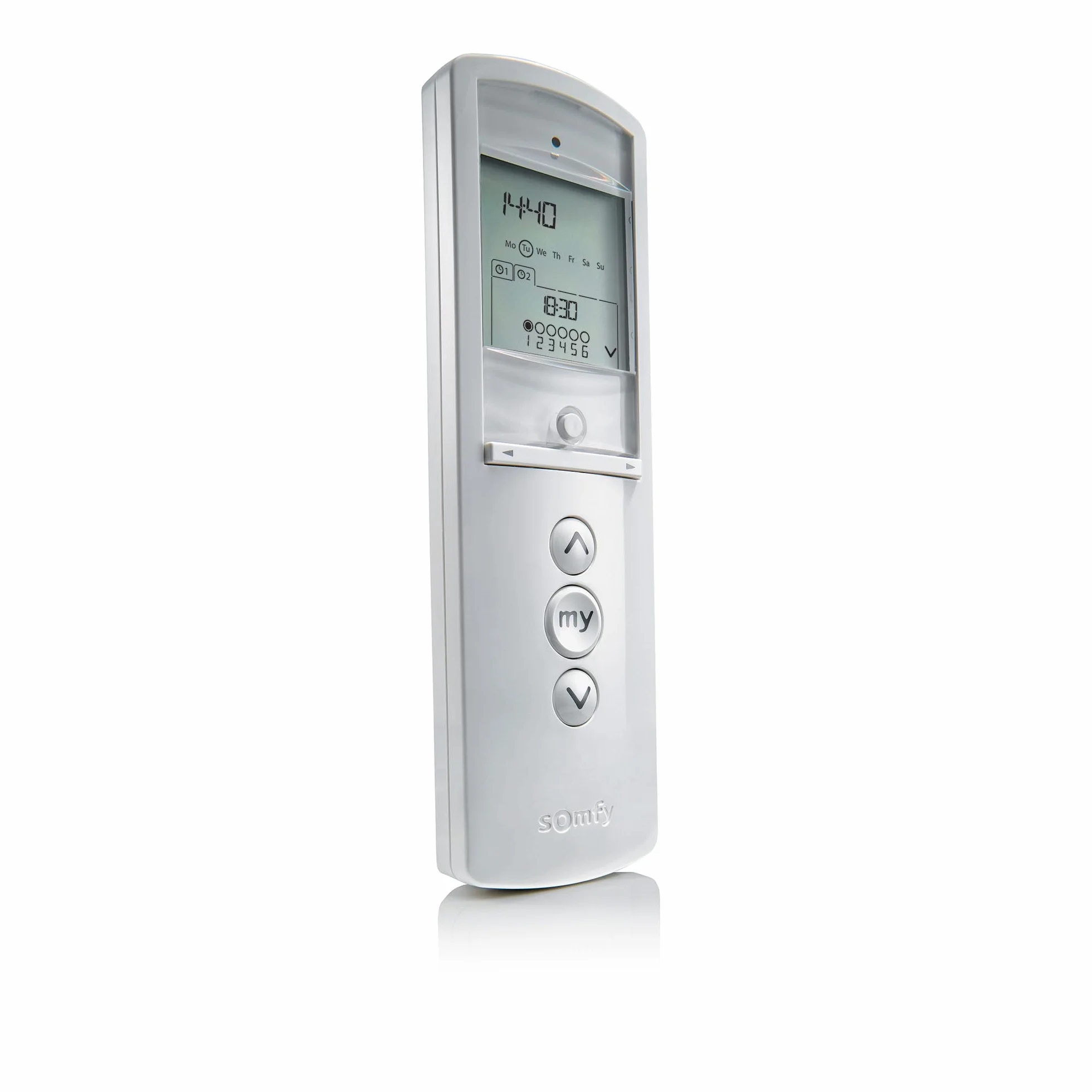 Somfy Telis 6 Chronis RTS Pure Télécommande avec Programmation horaire Ecran LCD