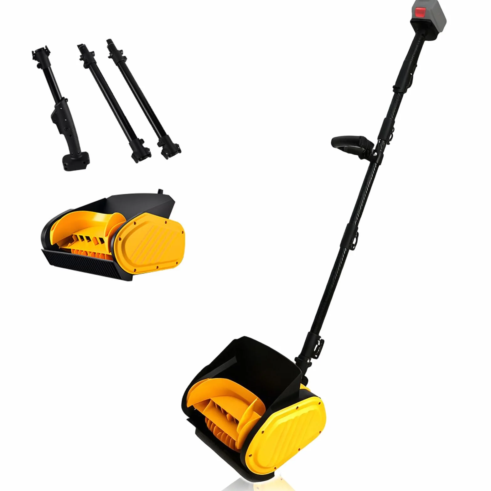 Souffleuse à Neige sans Fil Compatible Makita 18V, Largeur 28 cm, Hauteur 16 cm