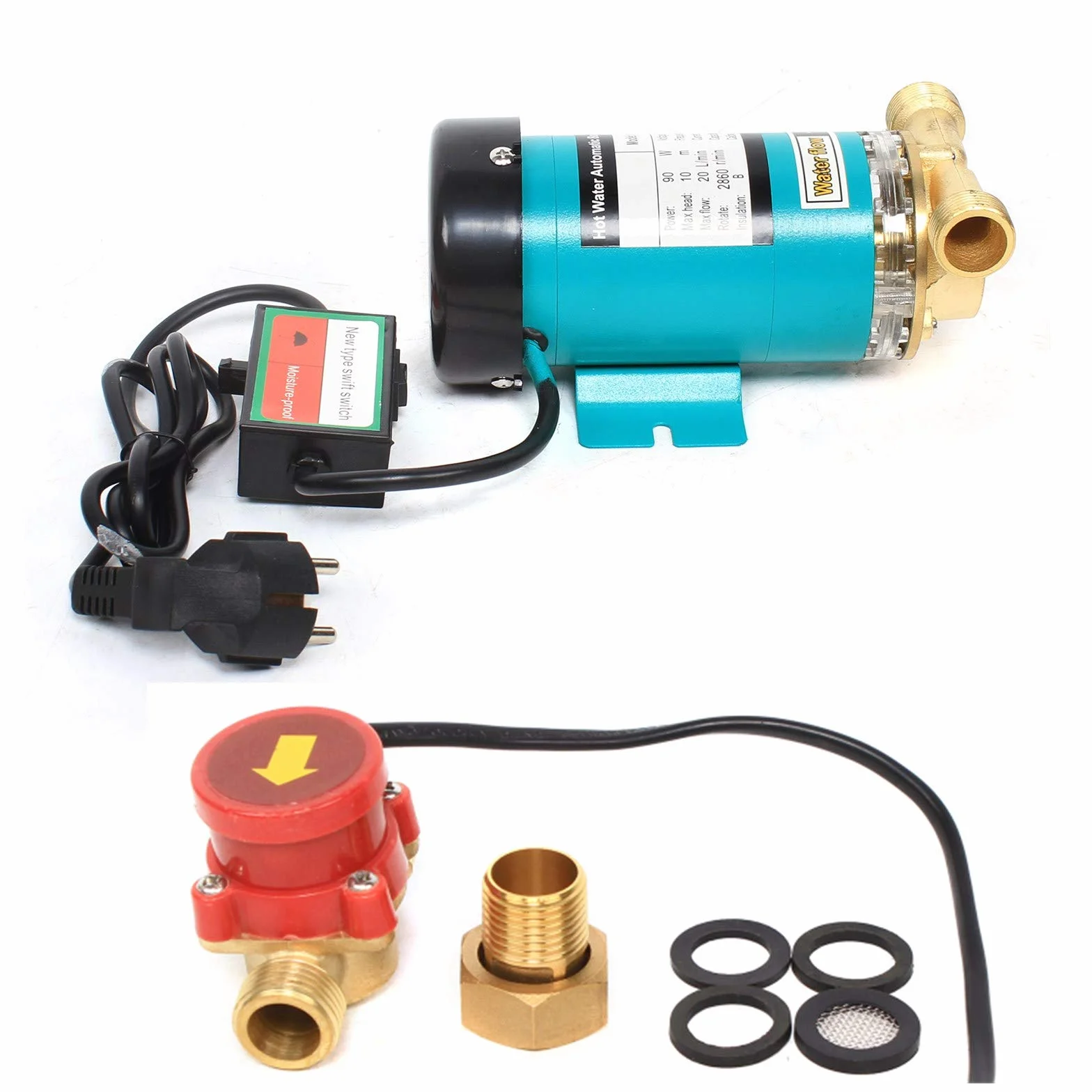Kaibrite Pompe à Eau Haute Pression 220 V 90 W 20 L