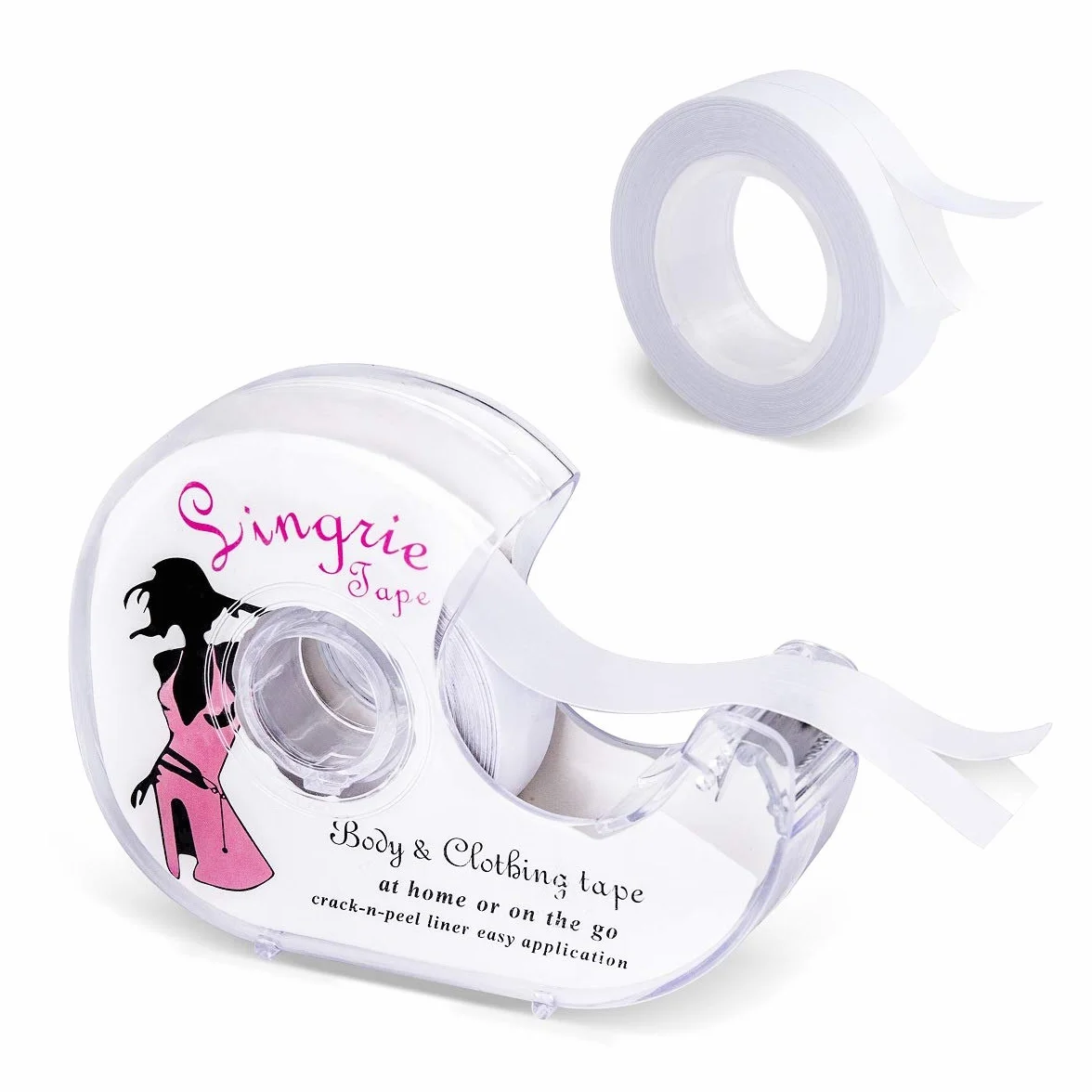 Ruban Adhésif Corps Double Face pour Vêtements Robe Secret Bra Tape 10 M